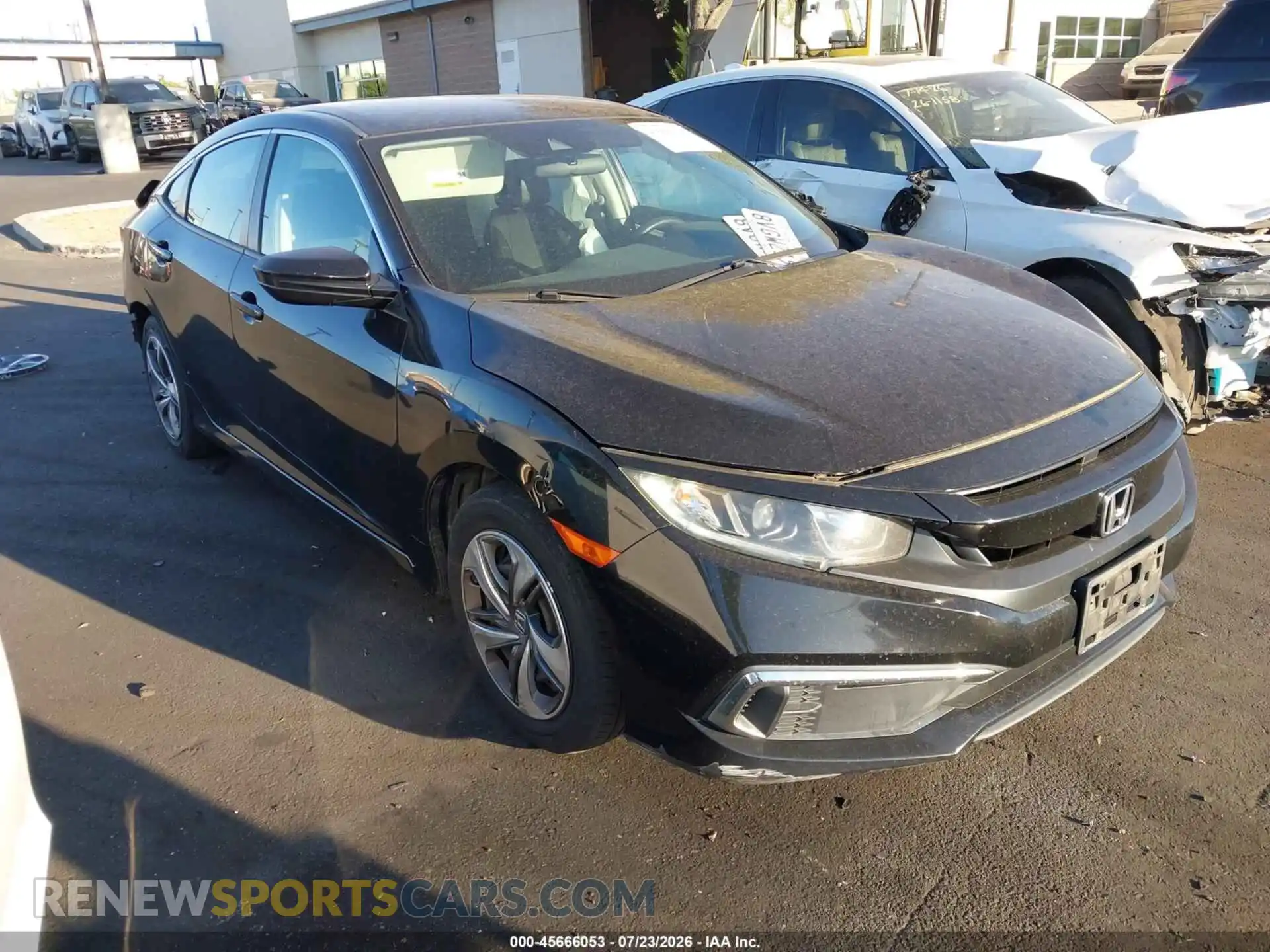 1 Photograph of a damaged car 2HGFC2F63MH540759 HONDA CIVIC 2021