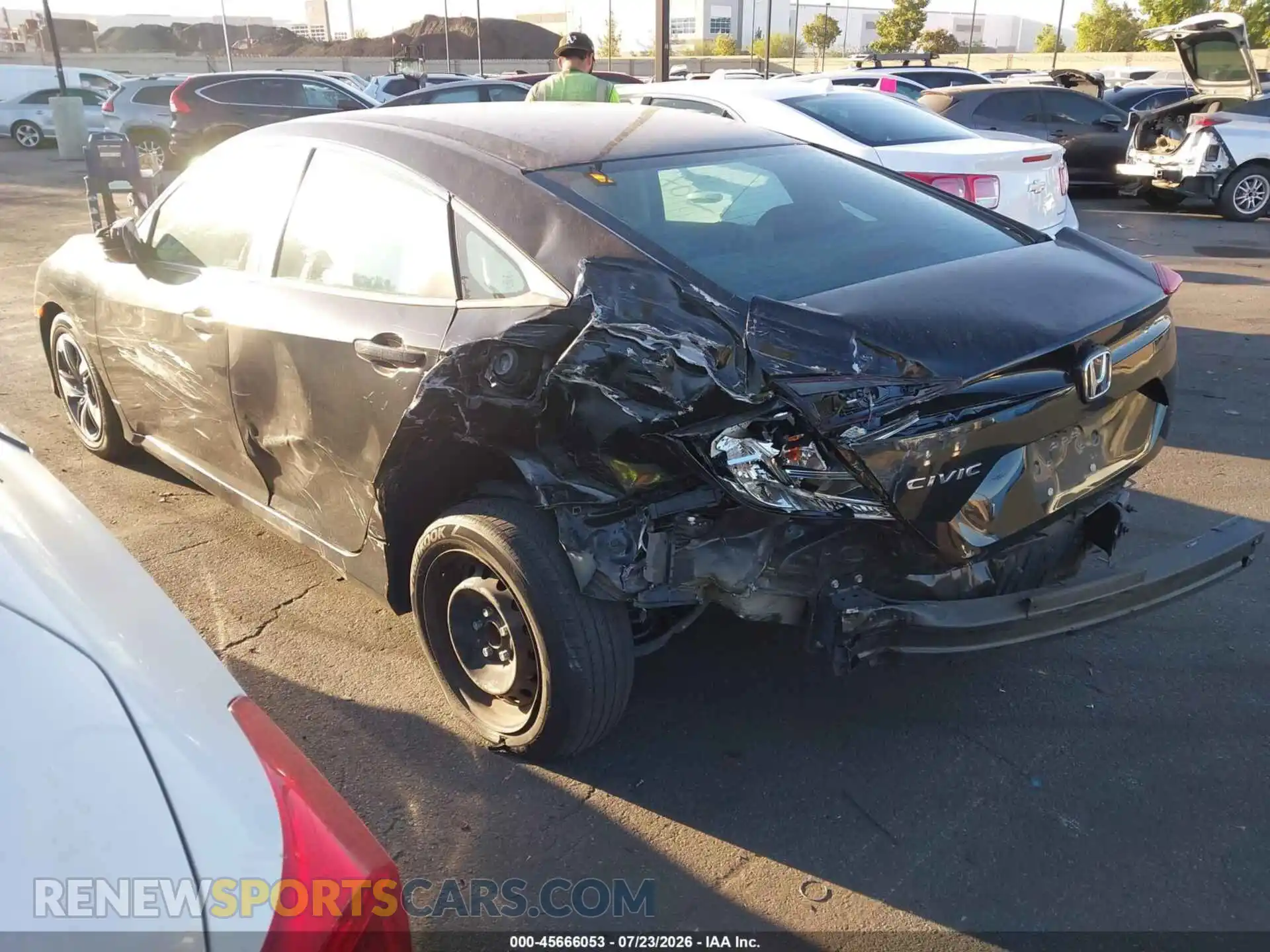 3 Photograph of a damaged car 2HGFC2F63MH540759 HONDA CIVIC 2021