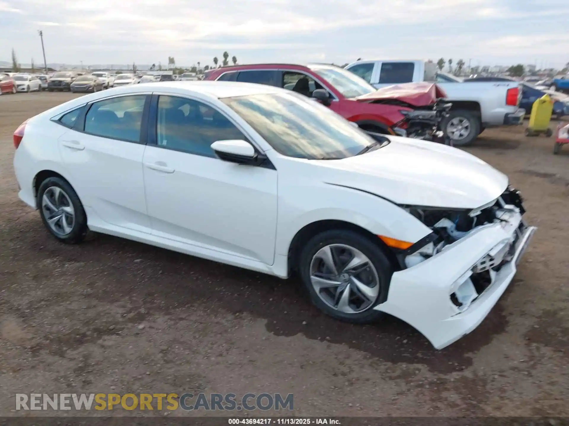 1 Photograph of a damaged car 2HGFC2F63MH543743 HONDA CIVIC 2021