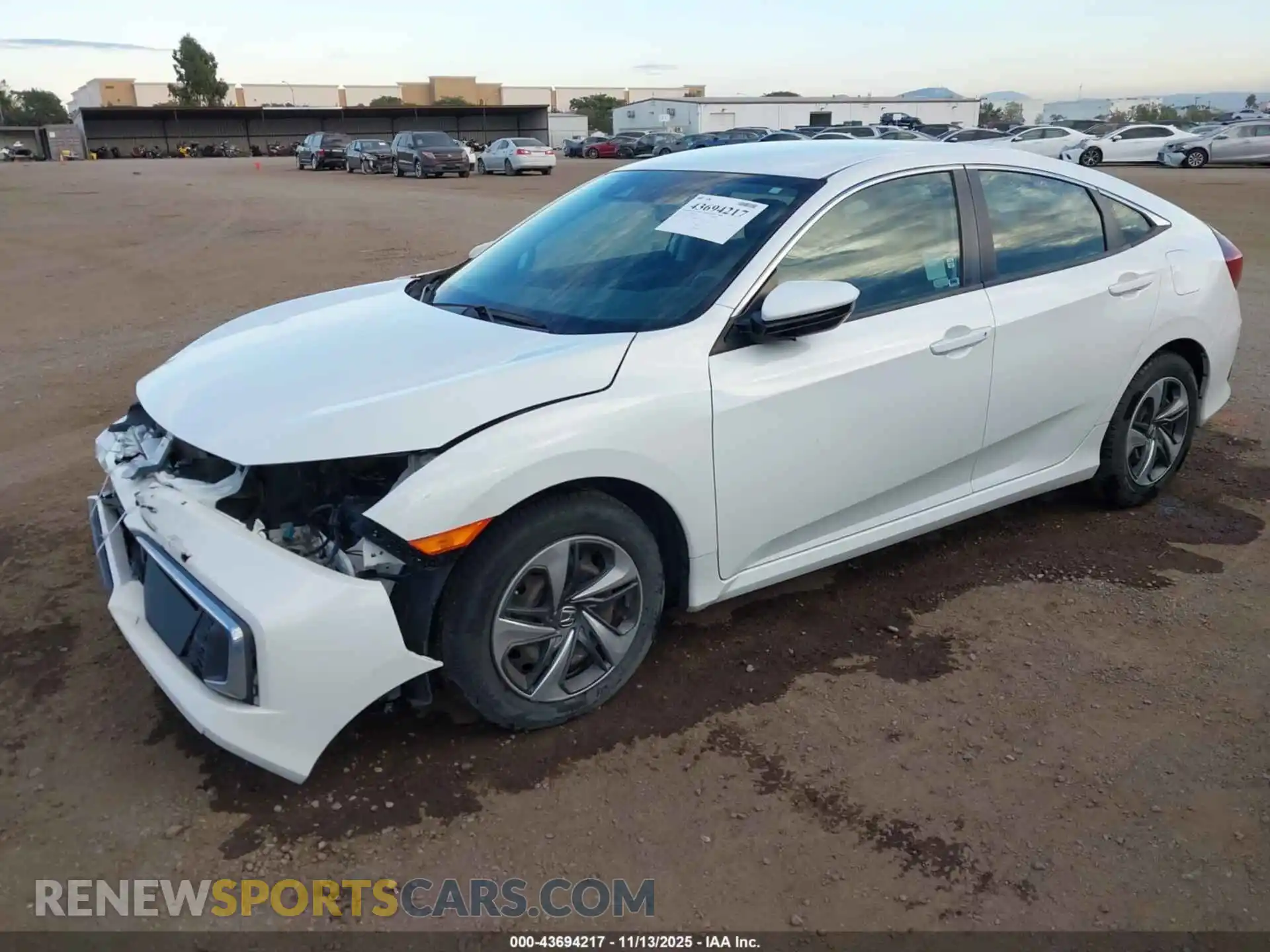 2 Photograph of a damaged car 2HGFC2F63MH543743 HONDA CIVIC 2021
