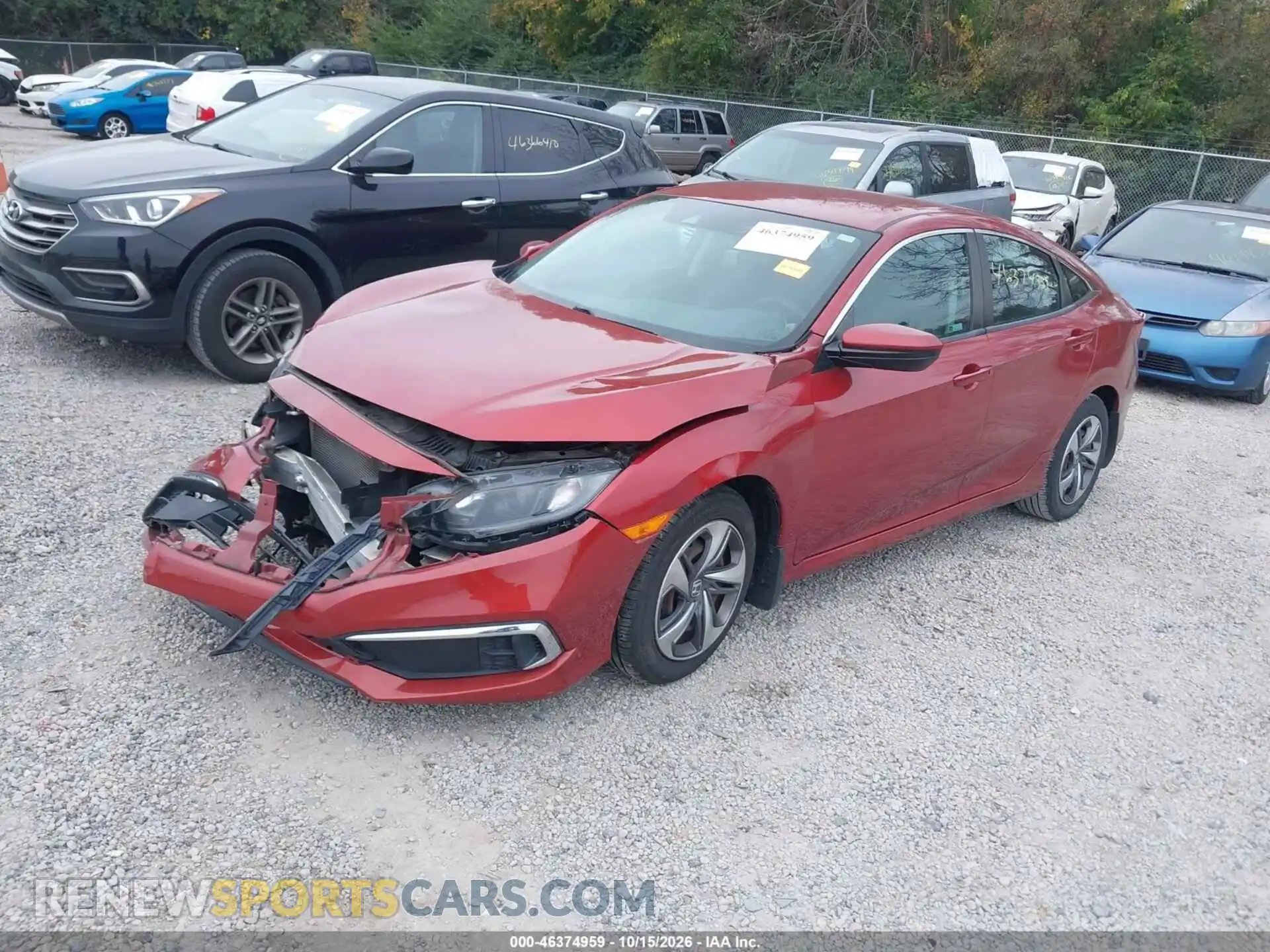 2 Photograph of a damaged car 2HGFC2F63MH548733 HONDA CIVIC 2021