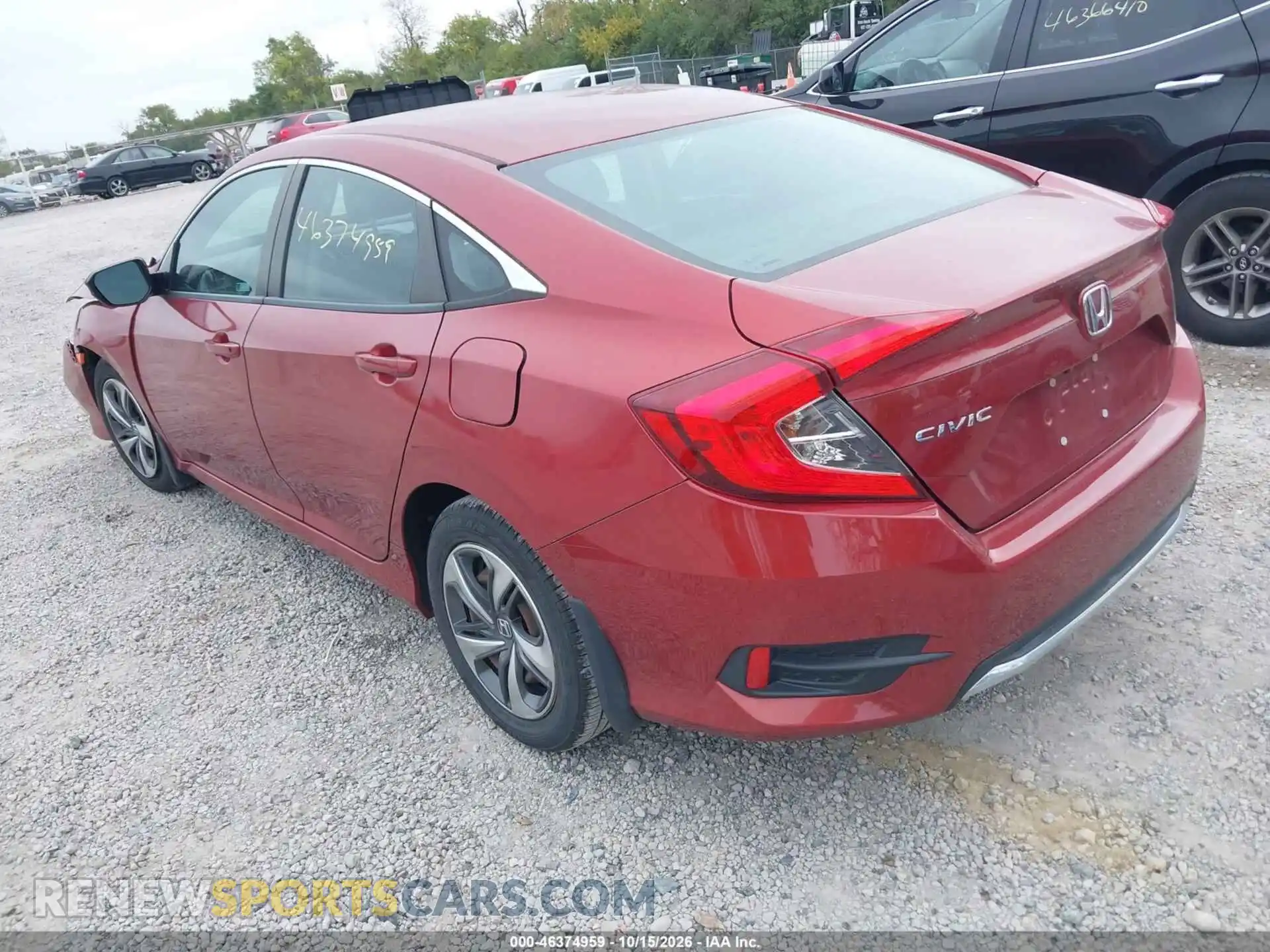 3 Photograph of a damaged car 2HGFC2F63MH548733 HONDA CIVIC 2021