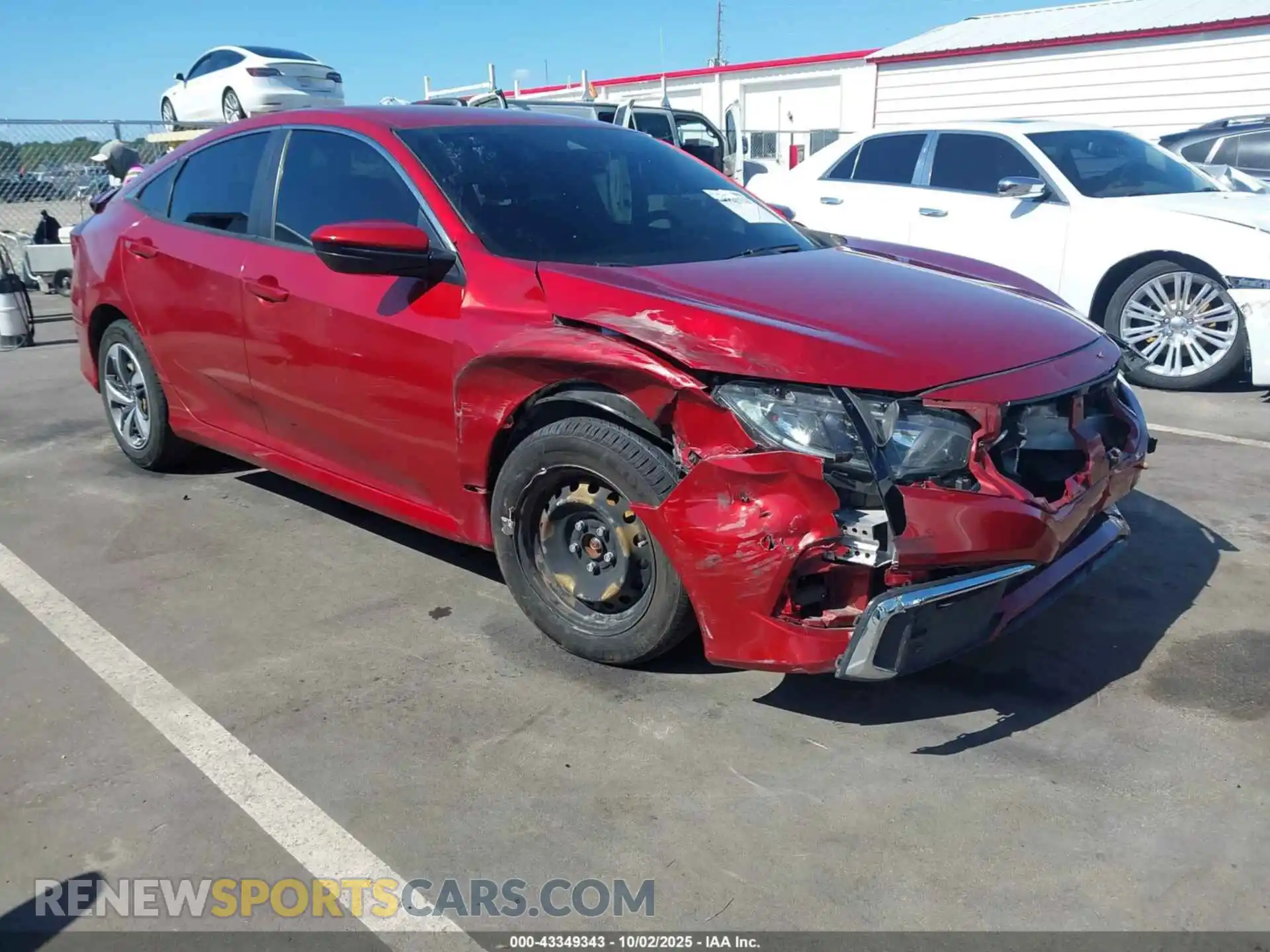 1 Photograph of a damaged car 2HGFC2F63MH548876 HONDA CIVIC 2021
