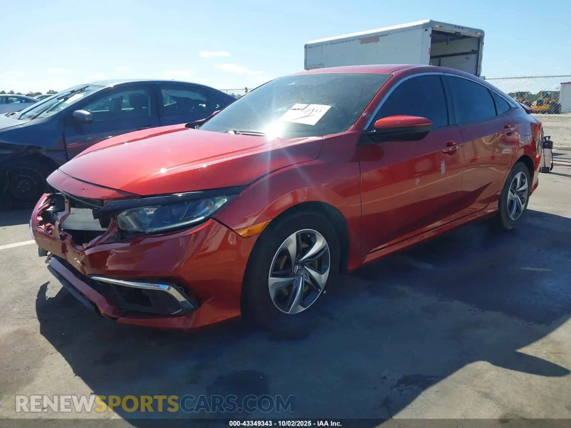 2 Photograph of a damaged car 2HGFC2F63MH548876 HONDA CIVIC 2021