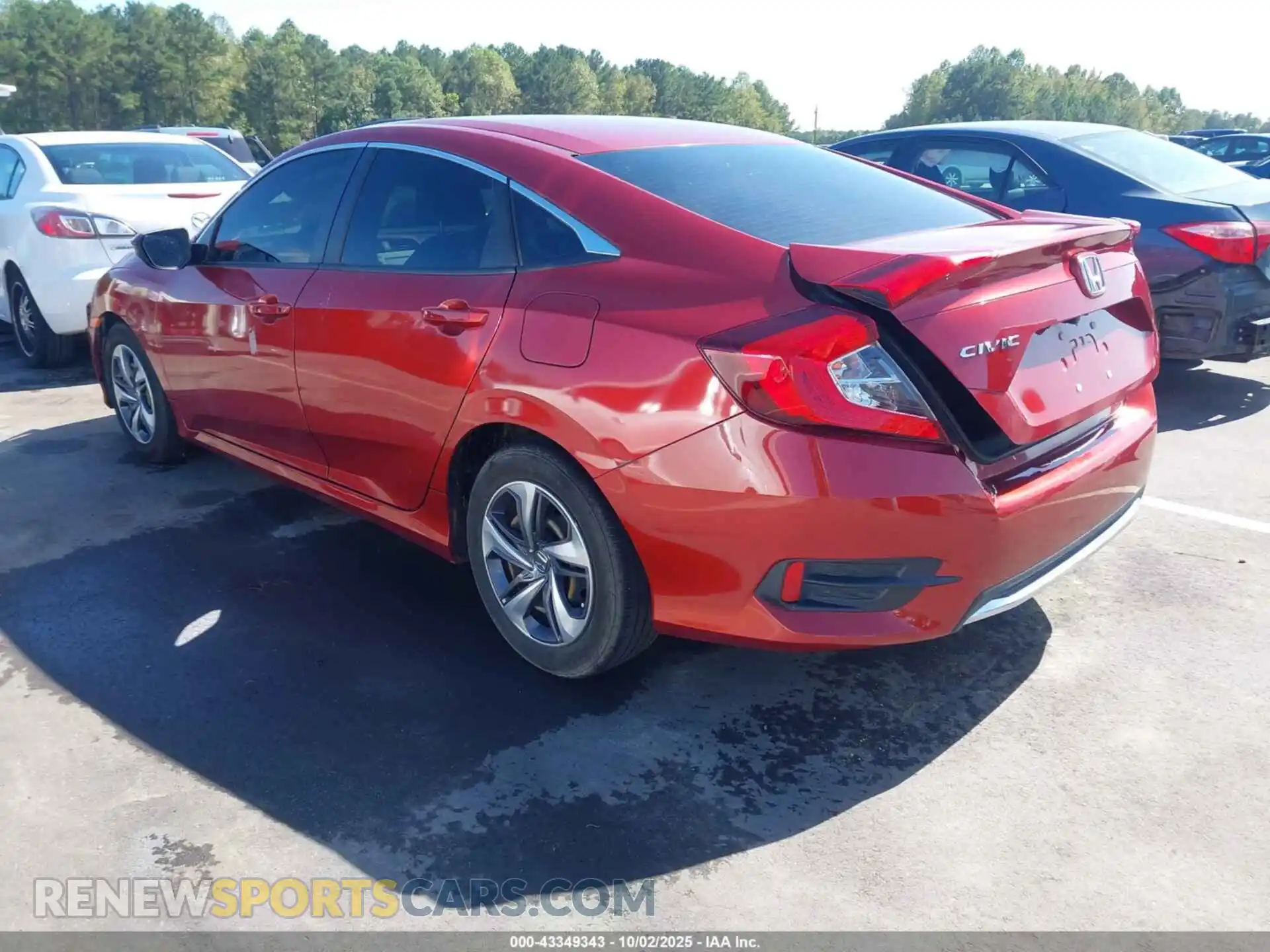 3 Photograph of a damaged car 2HGFC2F63MH548876 HONDA CIVIC 2021