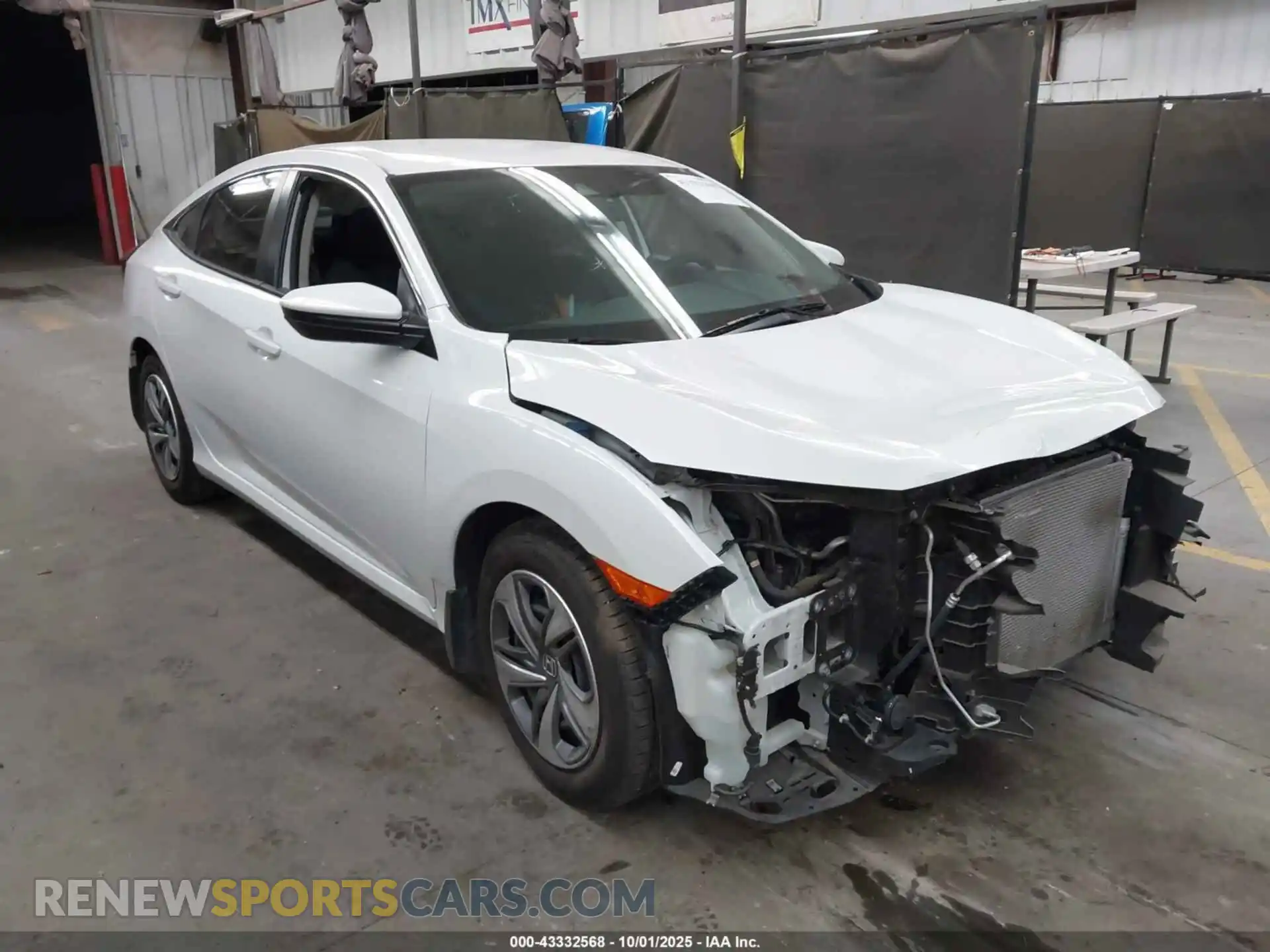 1 Photograph of a damaged car 2HGFC2F63MH550384 HONDA CIVIC 2021