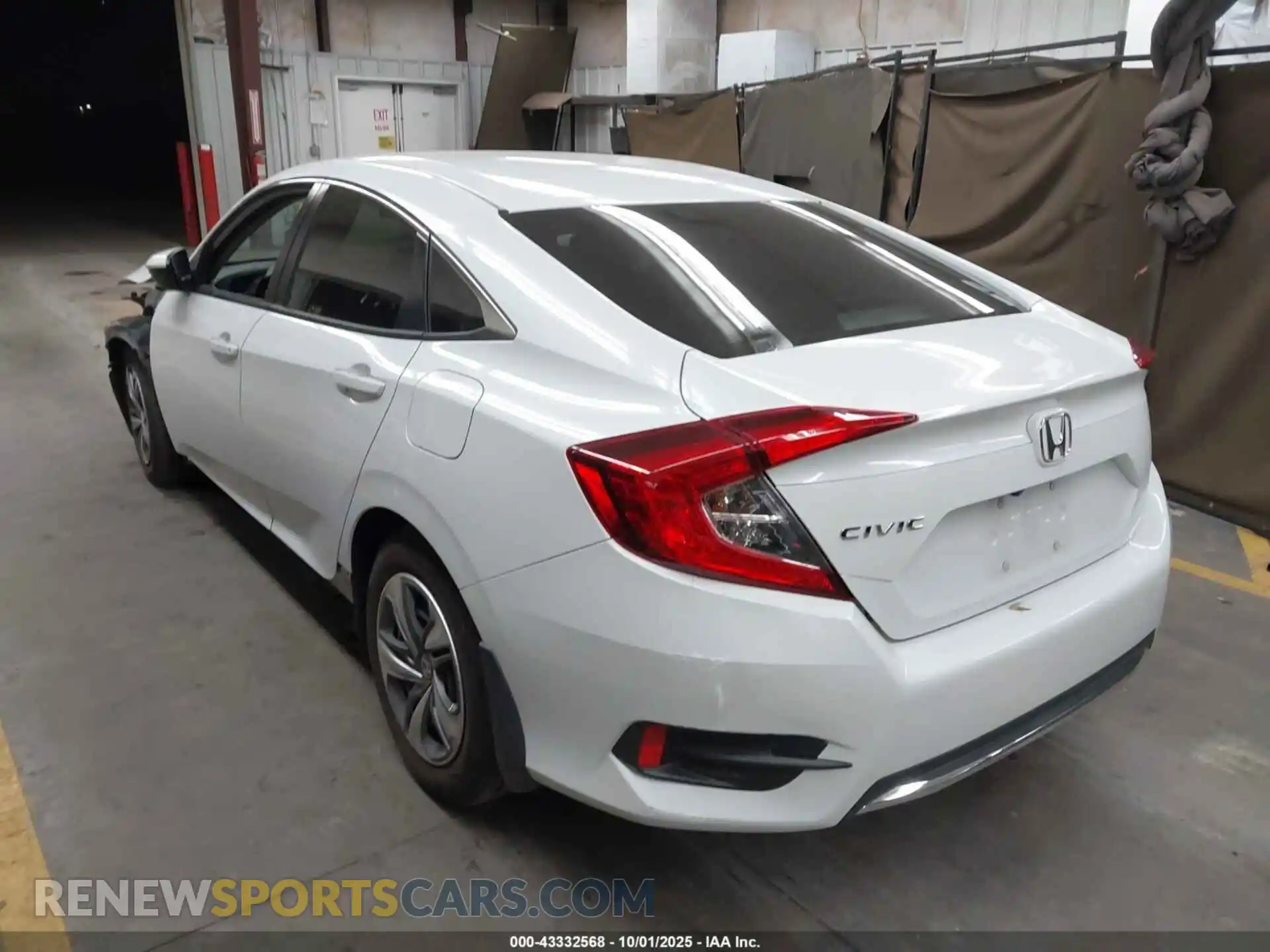 3 Photograph of a damaged car 2HGFC2F63MH550384 HONDA CIVIC 2021
