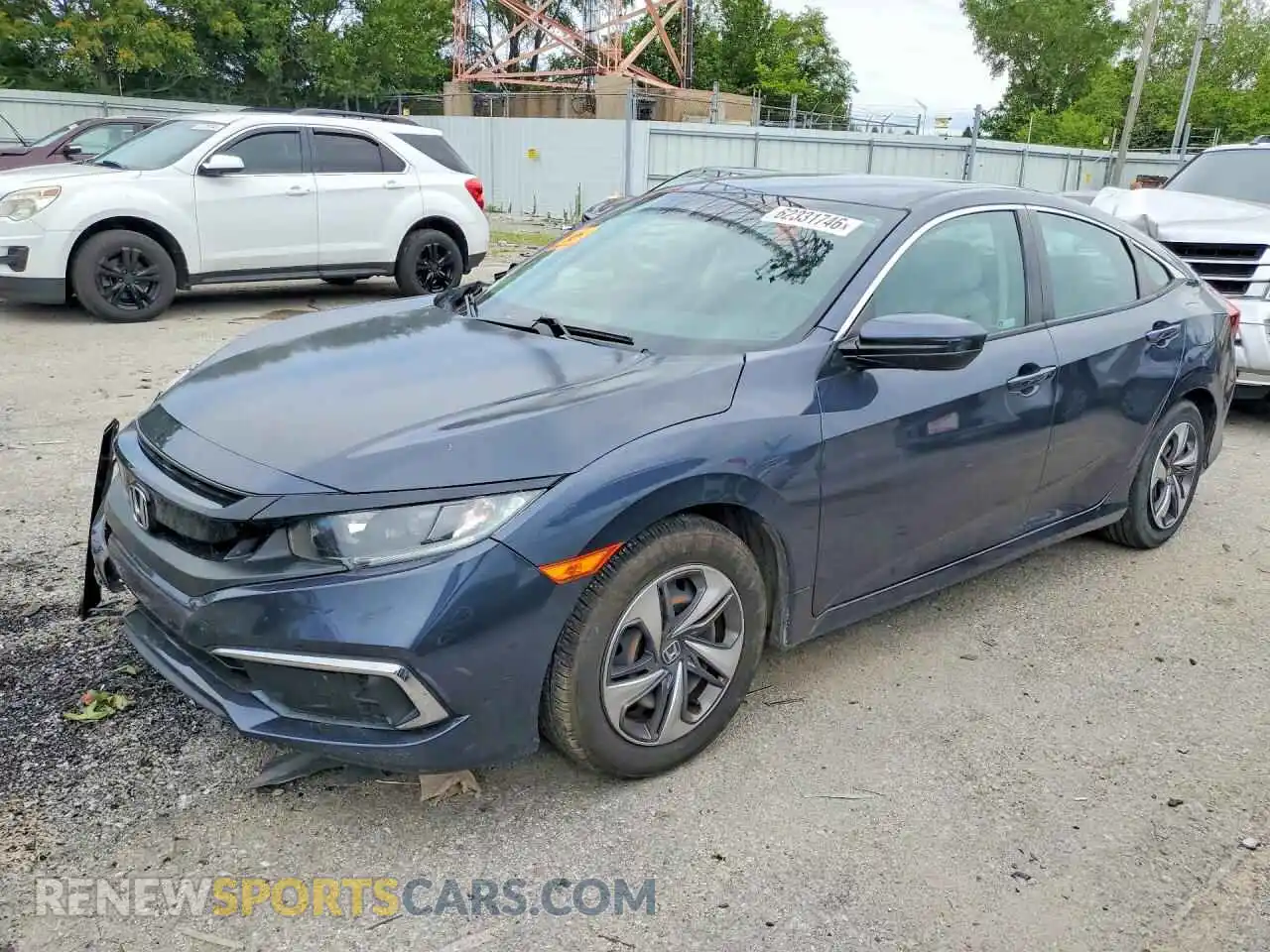 1 fotografías del automóvil dañado 2HGFC2F63MH554709 HONDA CIVIC 2021