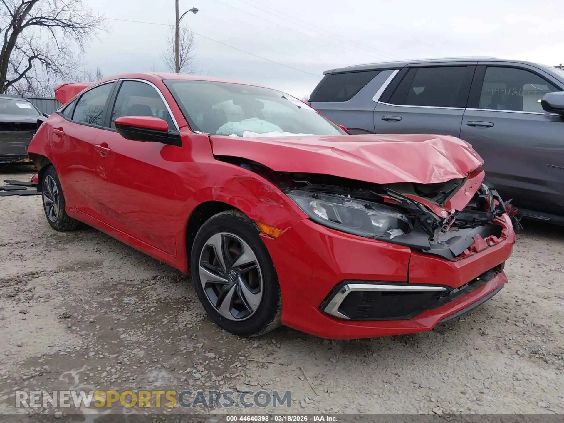 1 Photograph of a damaged car 2HGFC2F63MH558002 HONDA CIVIC 2021