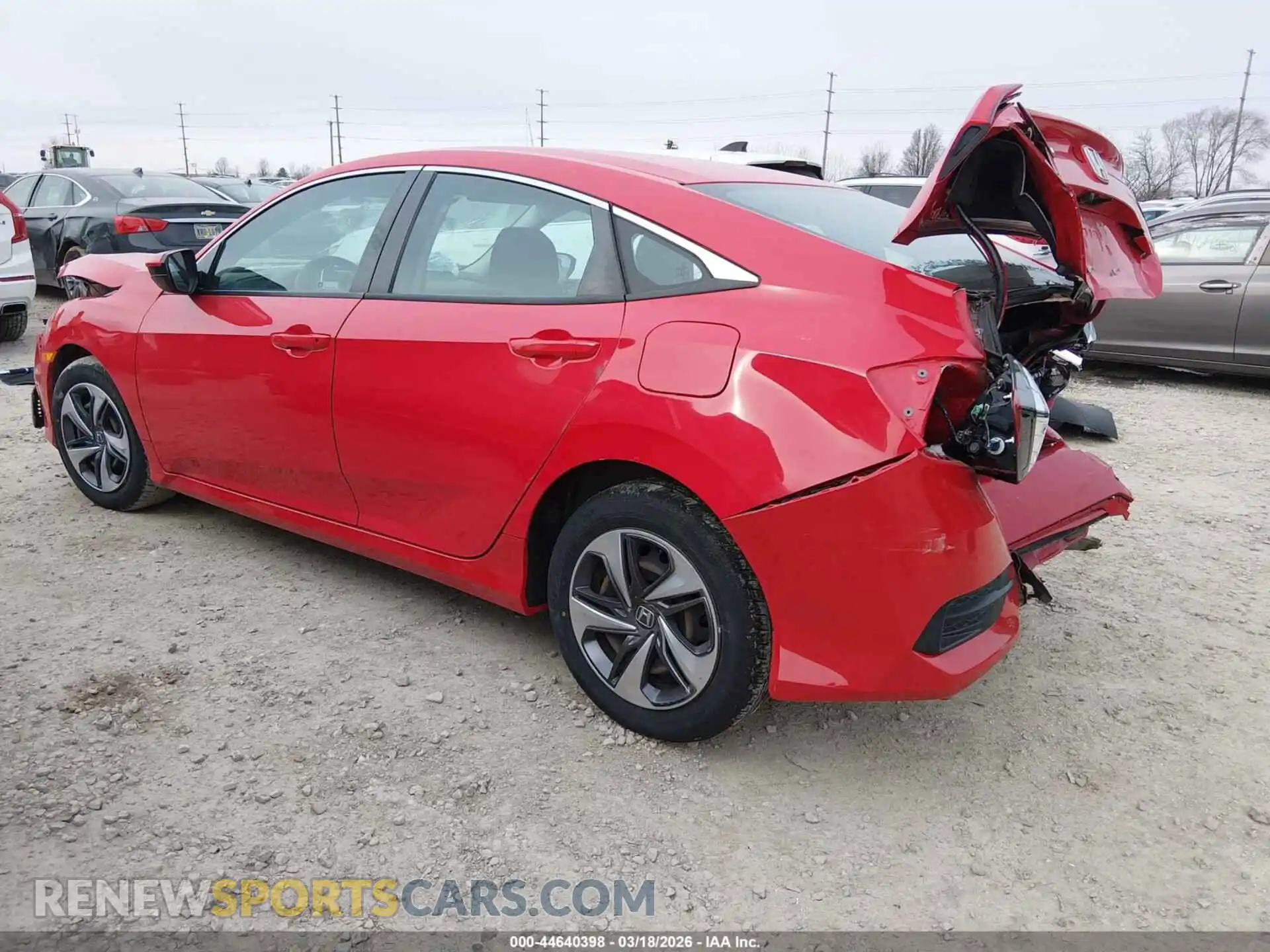 3 Photograph of a damaged car 2HGFC2F63MH558002 HONDA CIVIC 2021