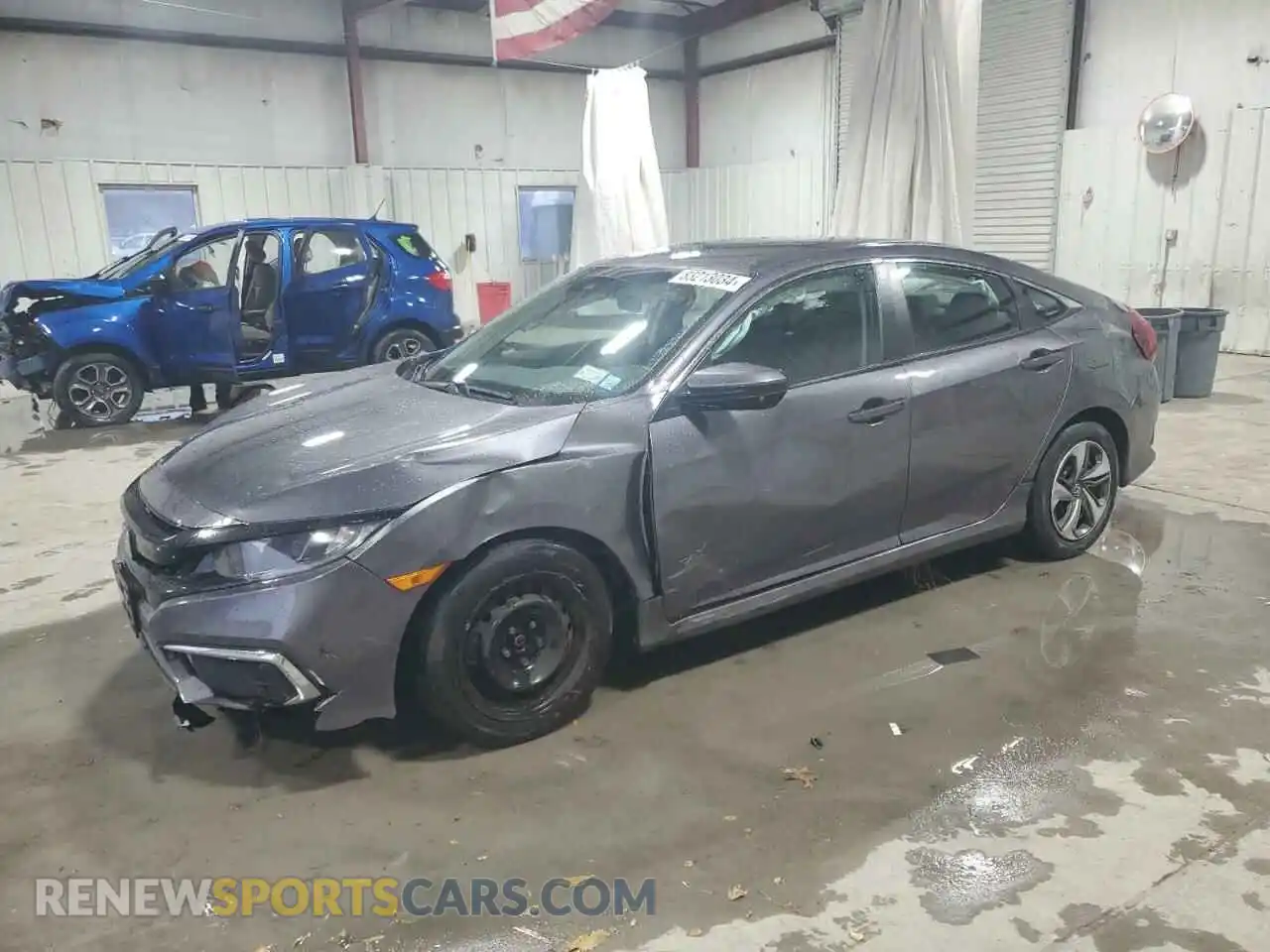 1 Photograph of a damaged car 2HGFC2F64MH500612 HONDA CIVIC 2021