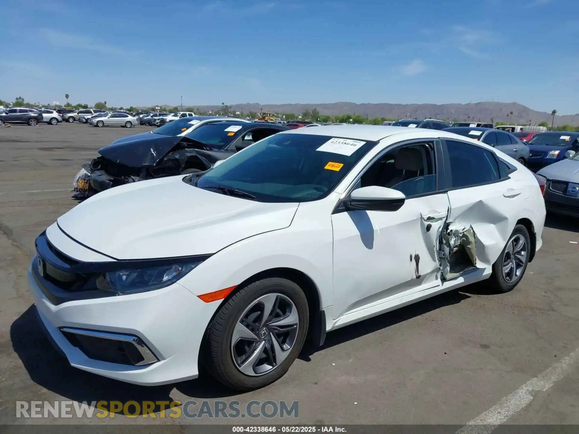 2 Photograph of a damaged car 2HGFC2F64MH514994 HONDA CIVIC 2021