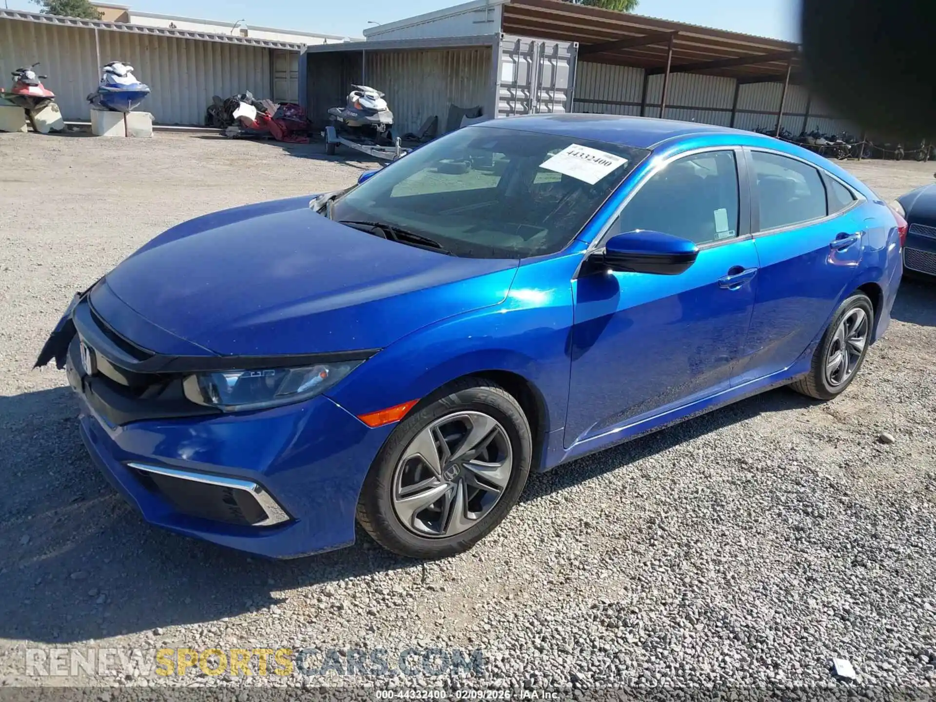 2 Photograph of a damaged car 2HGFC2F64MH521234 HONDA CIVIC 2021