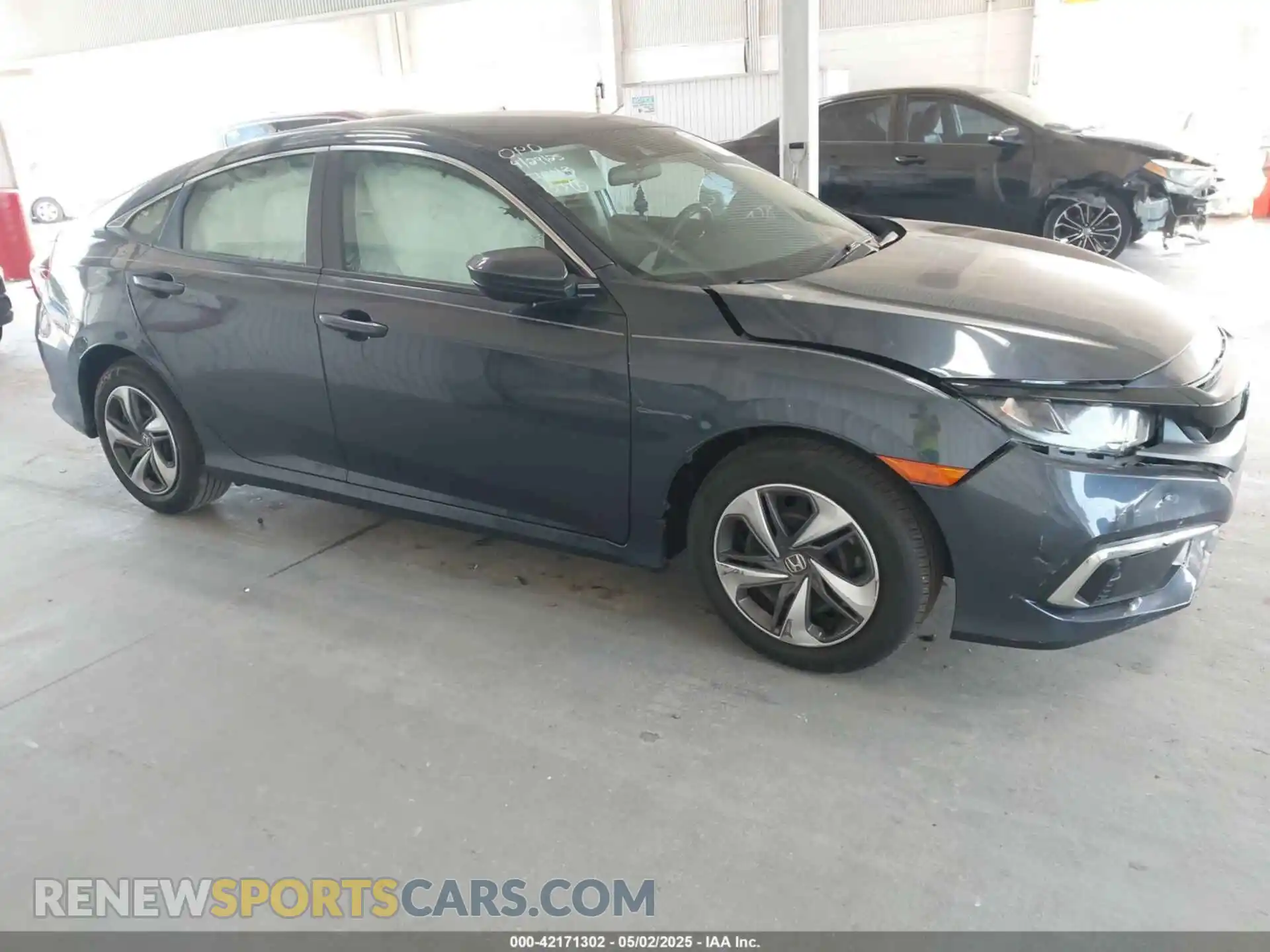 1 Photograph of a damaged car 2HGFC2F64MH522237 HONDA CIVIC 2021