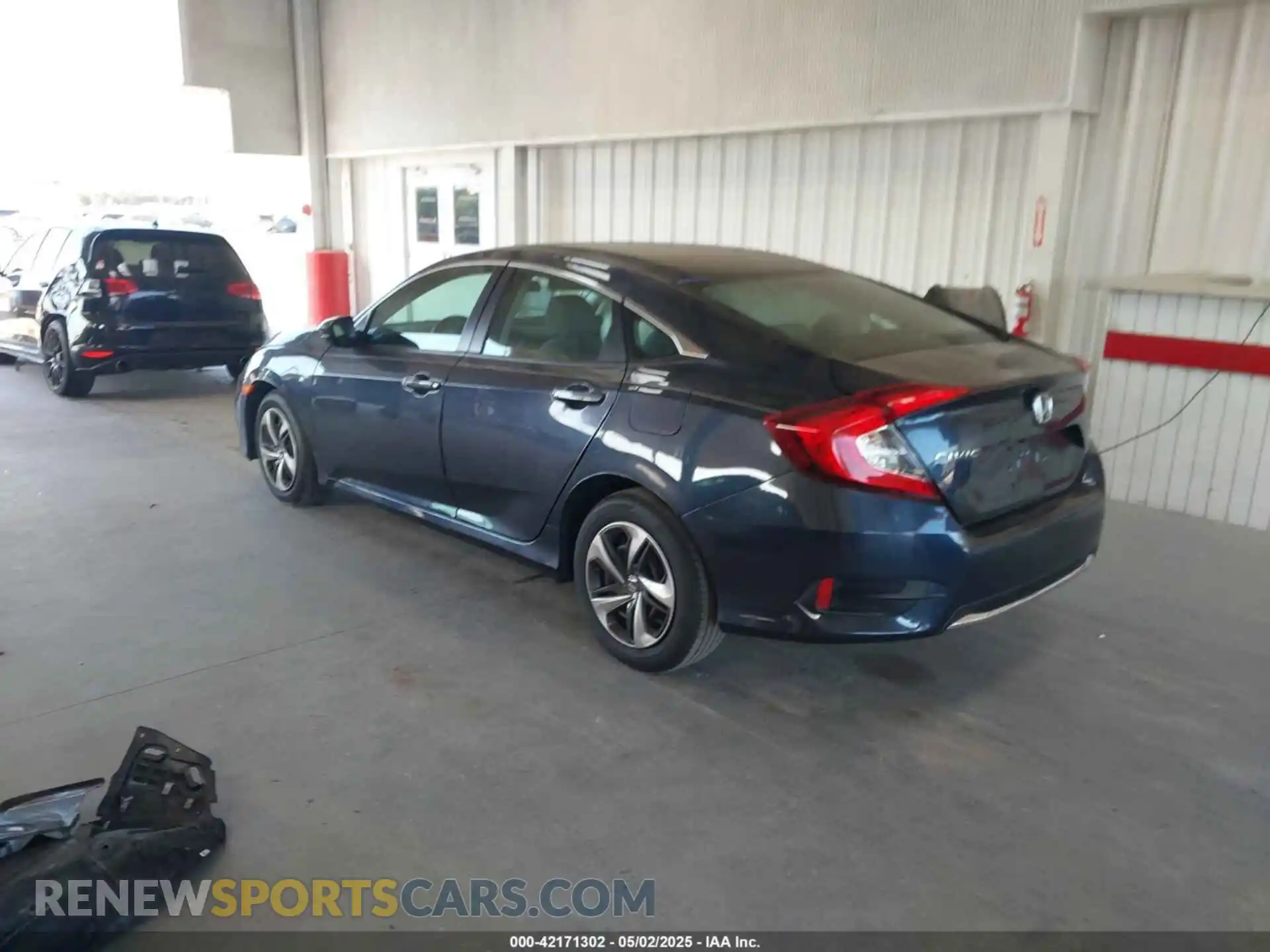 3 Photograph of a damaged car 2HGFC2F64MH522237 HONDA CIVIC 2021