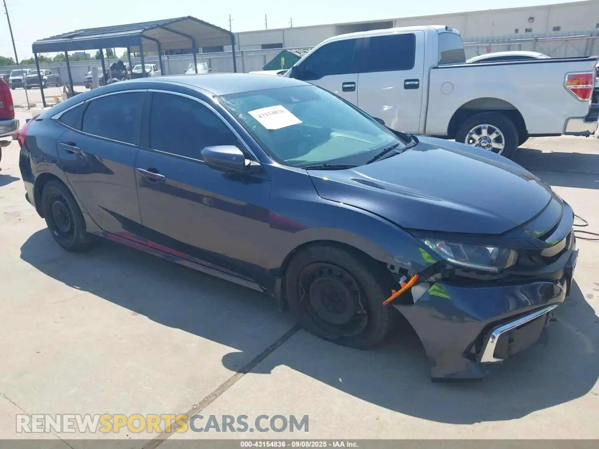1 Photograph of a damaged car 2HGFC2F64MH522349 HONDA CIVIC 2021