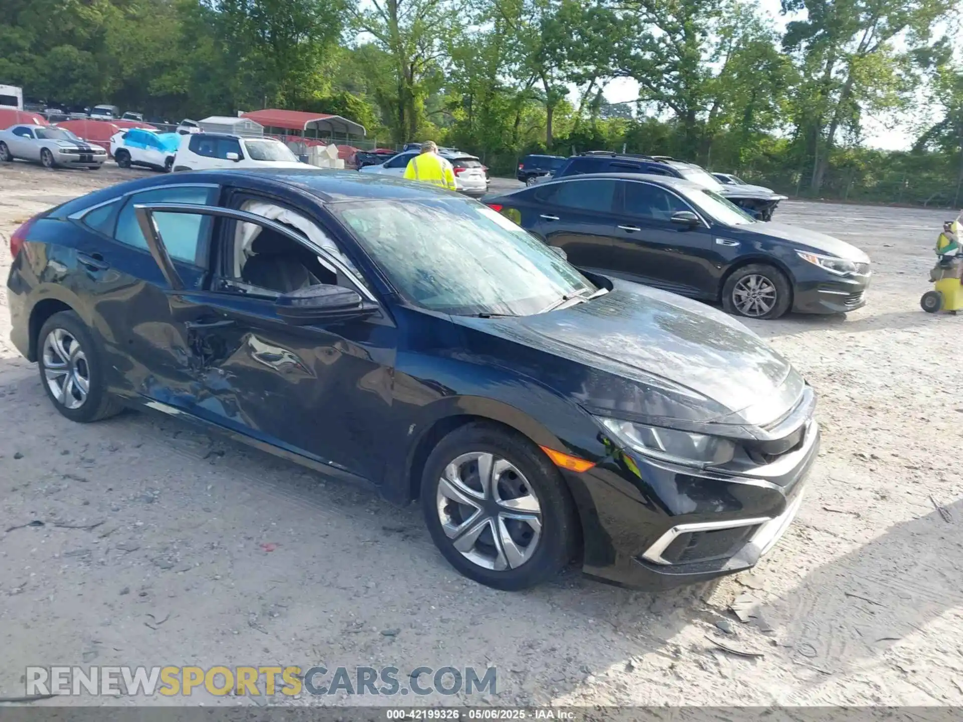 1 Photograph of a damaged car 2HGFC2F64MH527342 HONDA CIVIC 2021