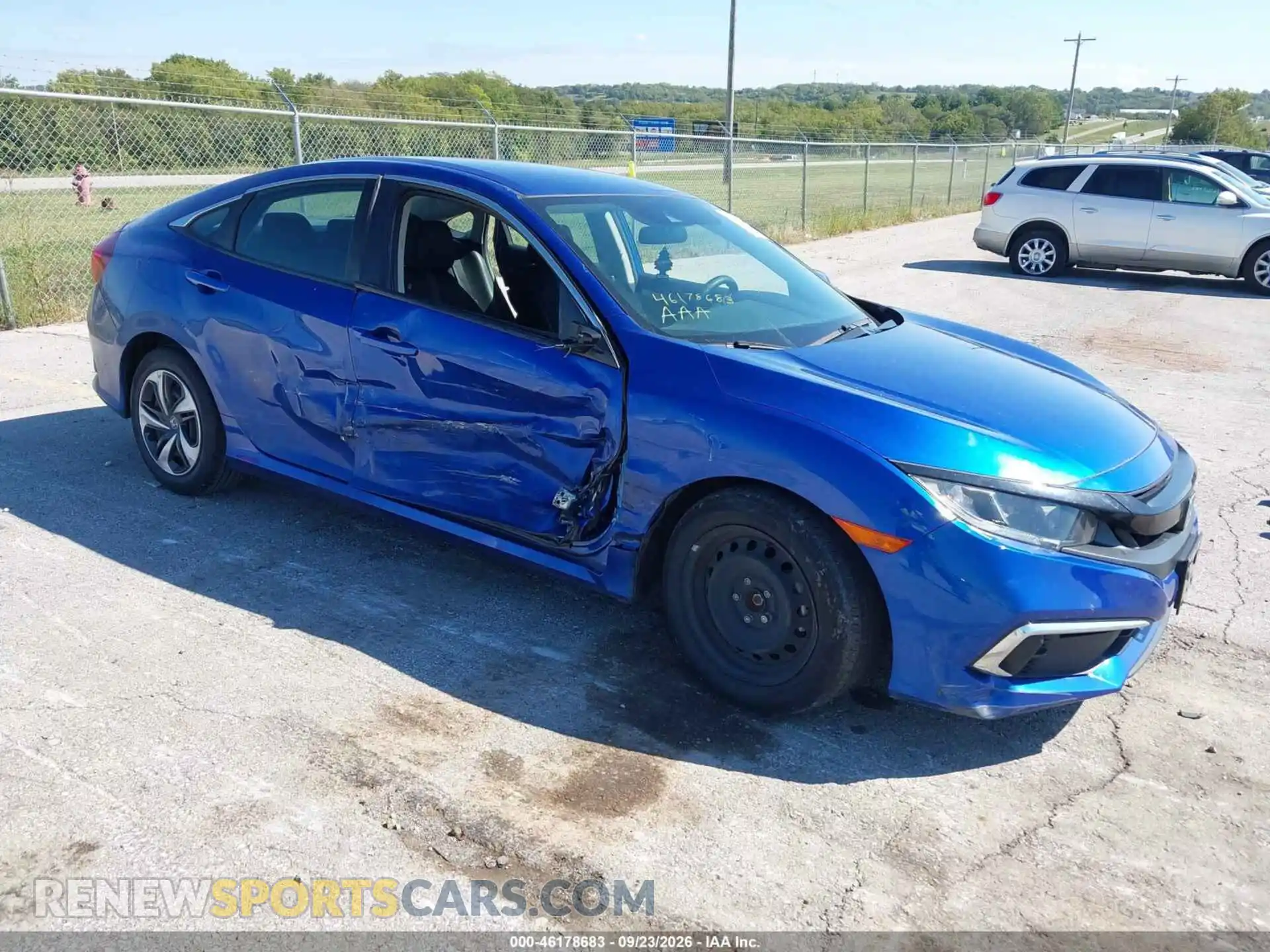 1 Photograph of a damaged car 2HGFC2F64MH531956 HONDA CIVIC 2021