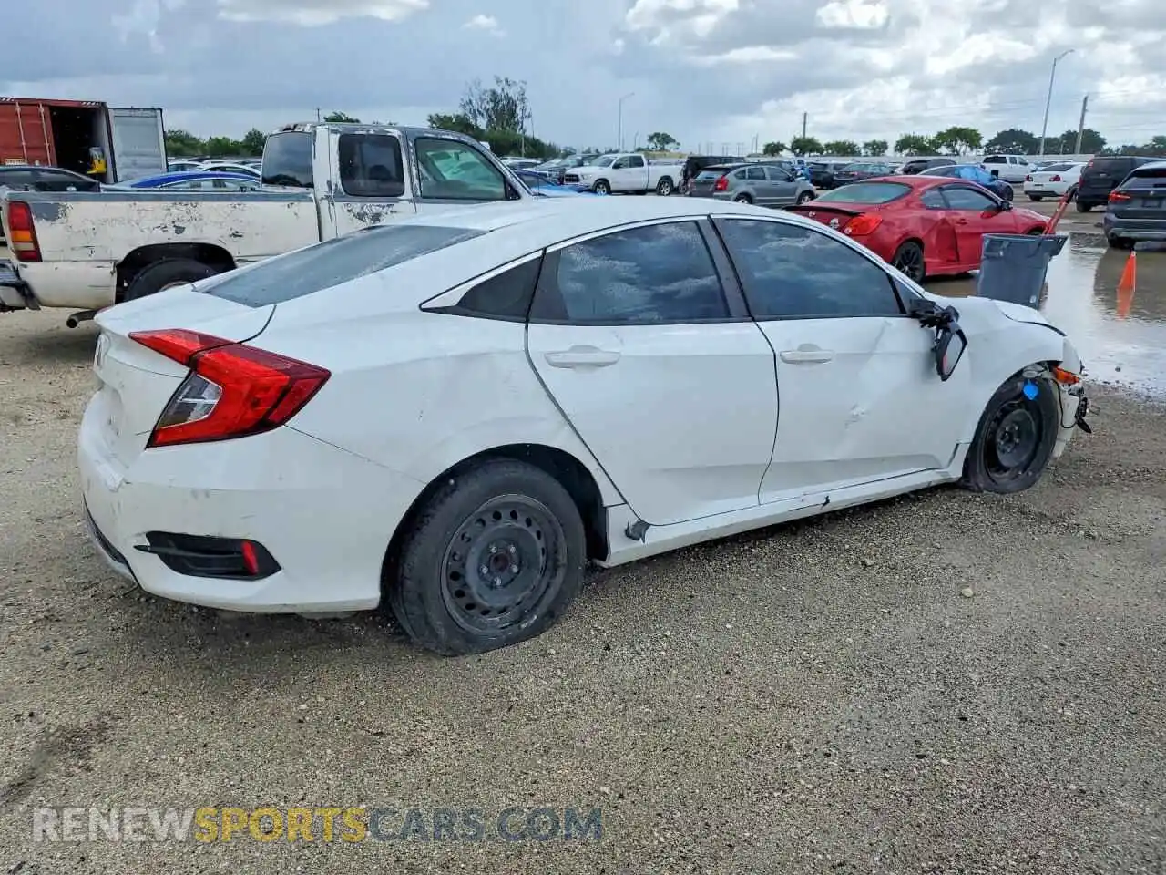 3 fotografías del automóvil dañado 2HGFC2F64MH533139 HONDA CIVIC 2021