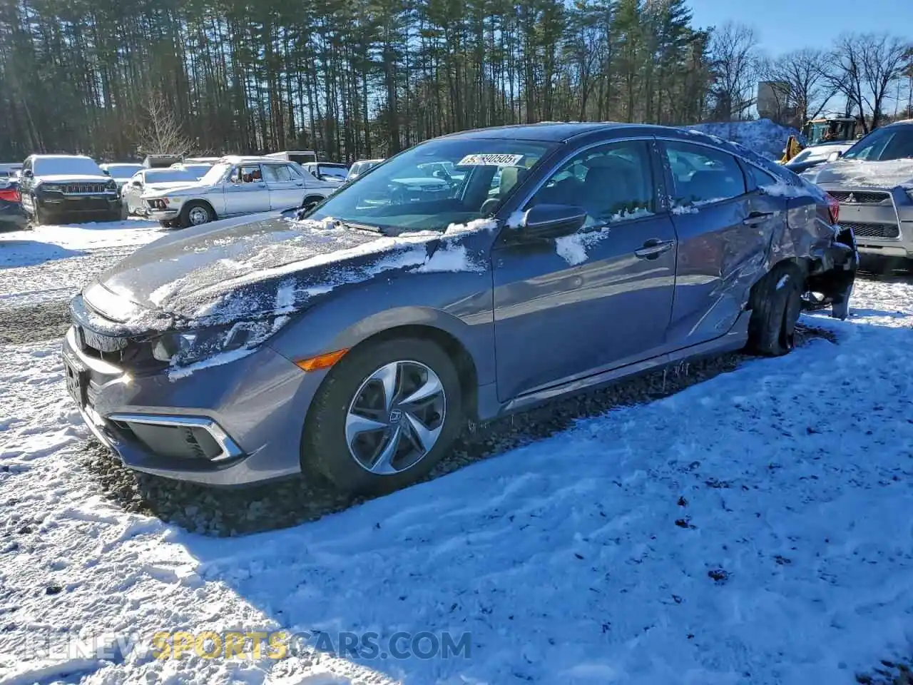 1 Photograph of a damaged car 2HGFC2F64MH538633 HONDA CIVIC 2021