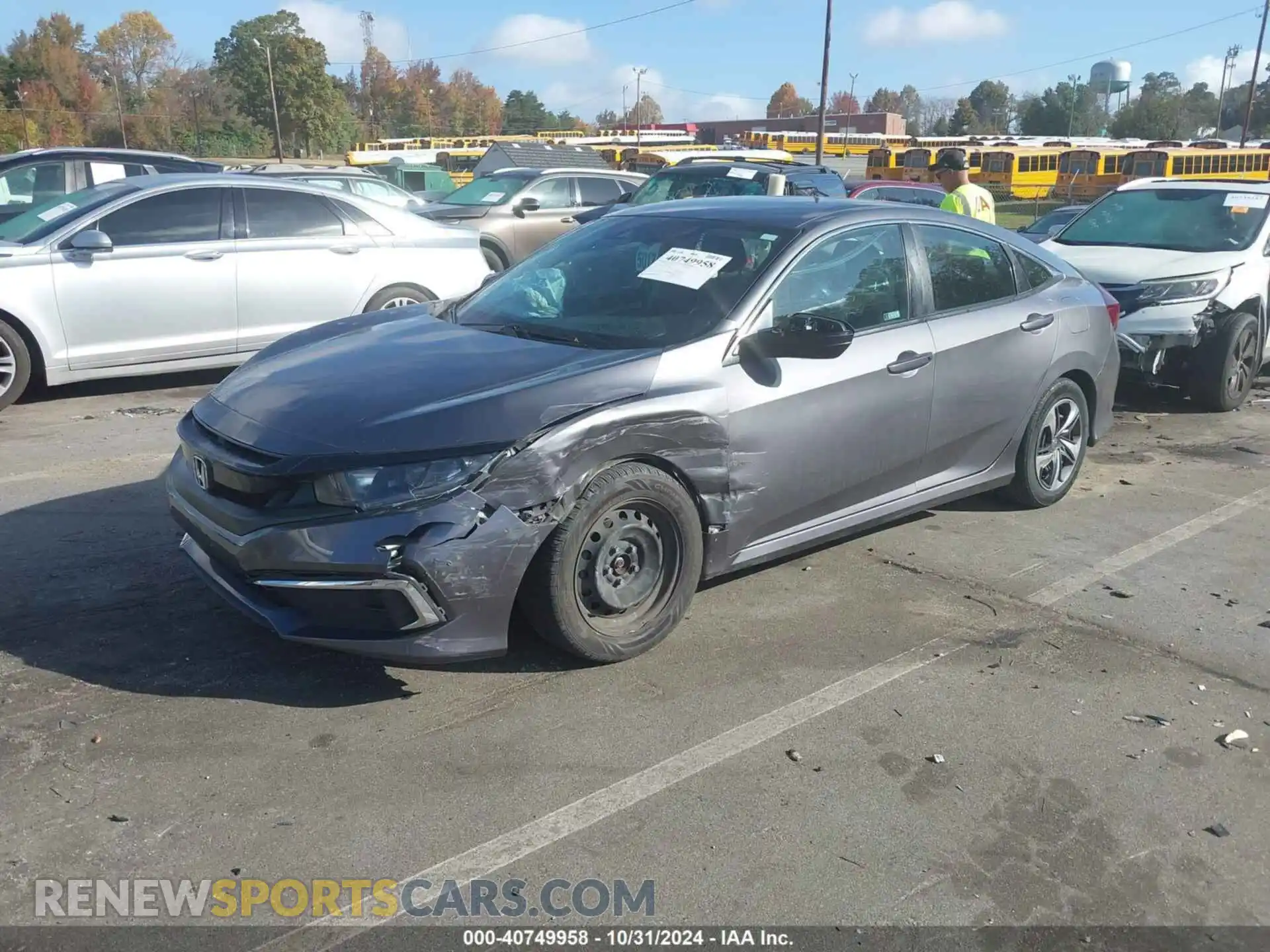 2 Photograph of a damaged car 2HGFC2F64MH546960 HONDA CIVIC 2021