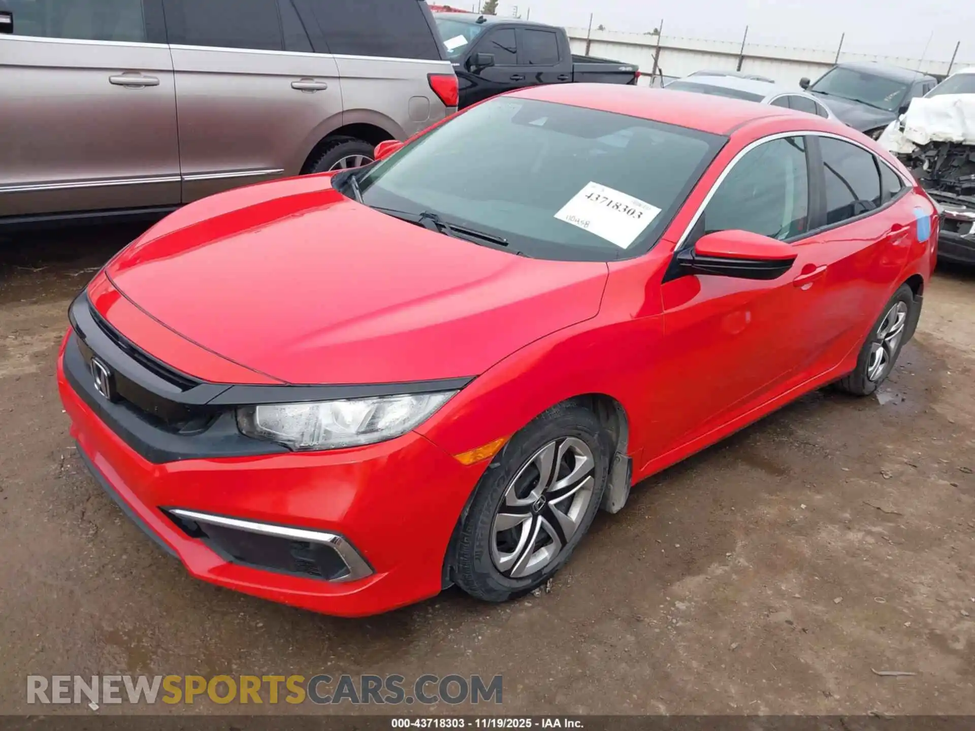 2 Photograph of a damaged car 2HGFC2F64MH548935 HONDA CIVIC 2021