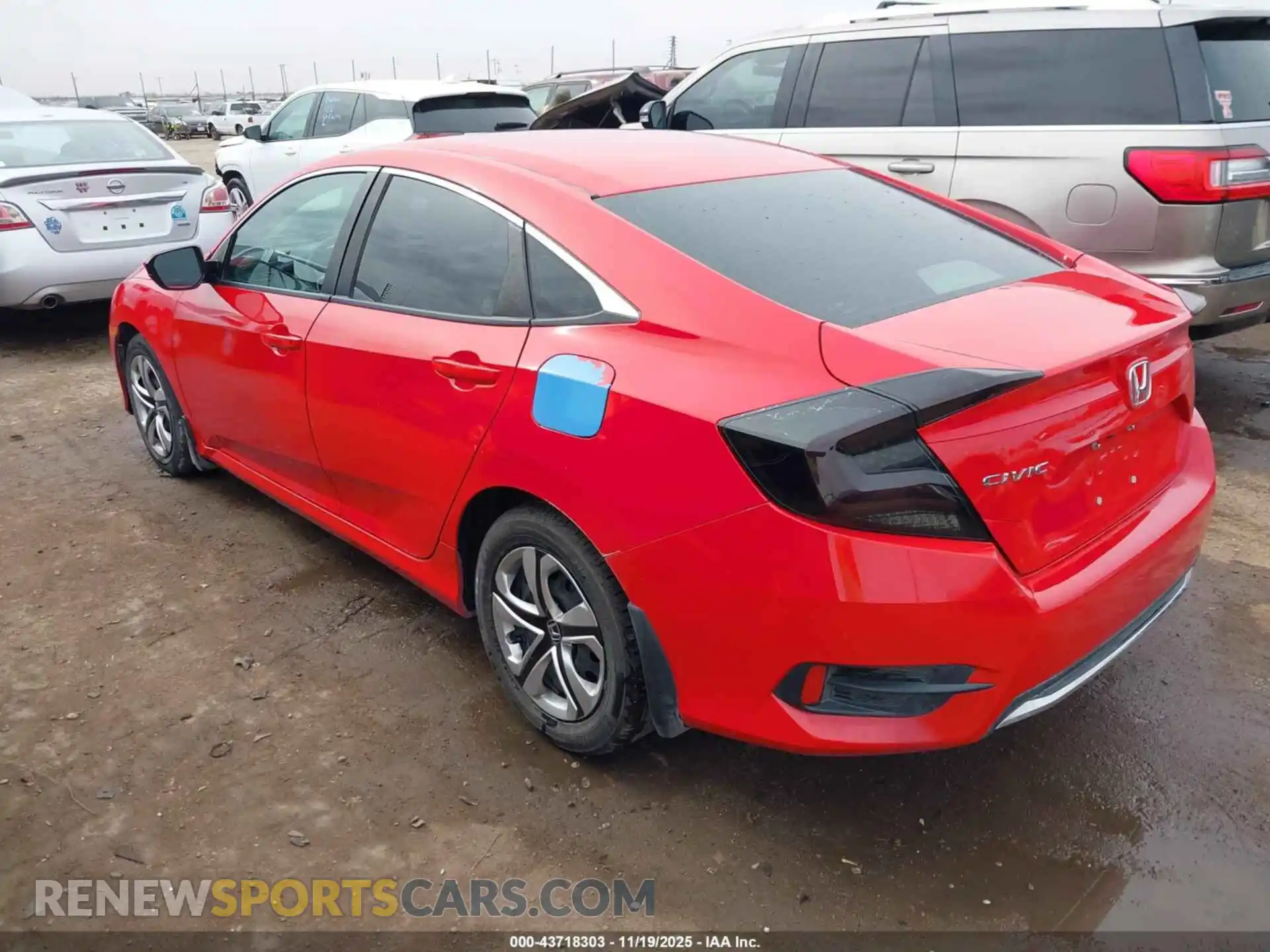3 Photograph of a damaged car 2HGFC2F64MH548935 HONDA CIVIC 2021