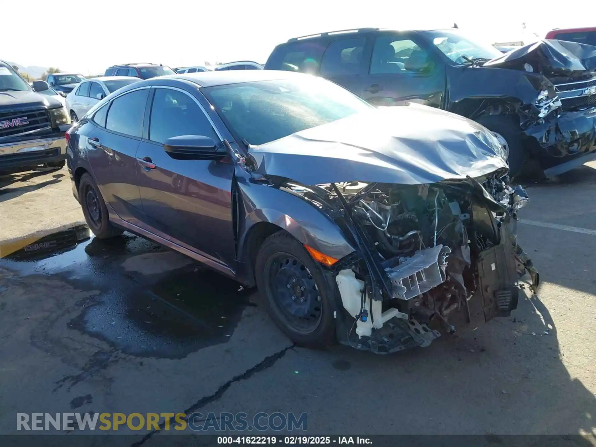 1 Photograph of a damaged car 2HGFC2F64MH556484 HONDA CIVIC 2021