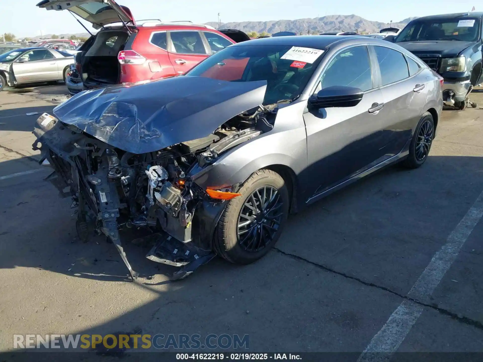 2 Photograph of a damaged car 2HGFC2F64MH556484 HONDA CIVIC 2021