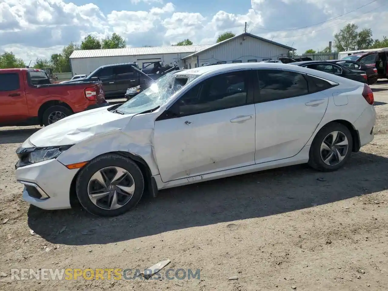 1 Photograph of a damaged car 2HGFC2F65MH511215 HONDA CIVIC 2021