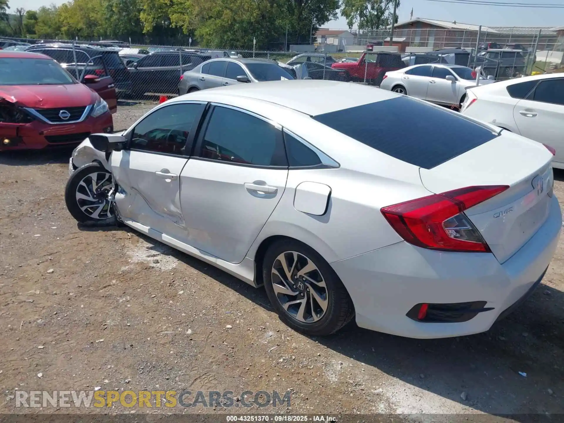 3 Photograph of a damaged car 2HGFC2F65MH514888 HONDA CIVIC 2021