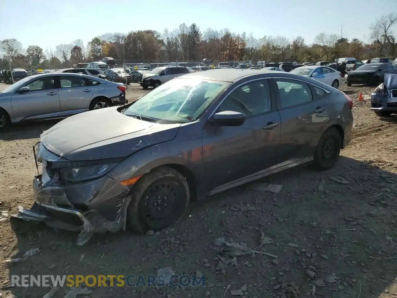 1 Photograph of a damaged car 2HGFC2F65MH516897 HONDA CIVIC 2021