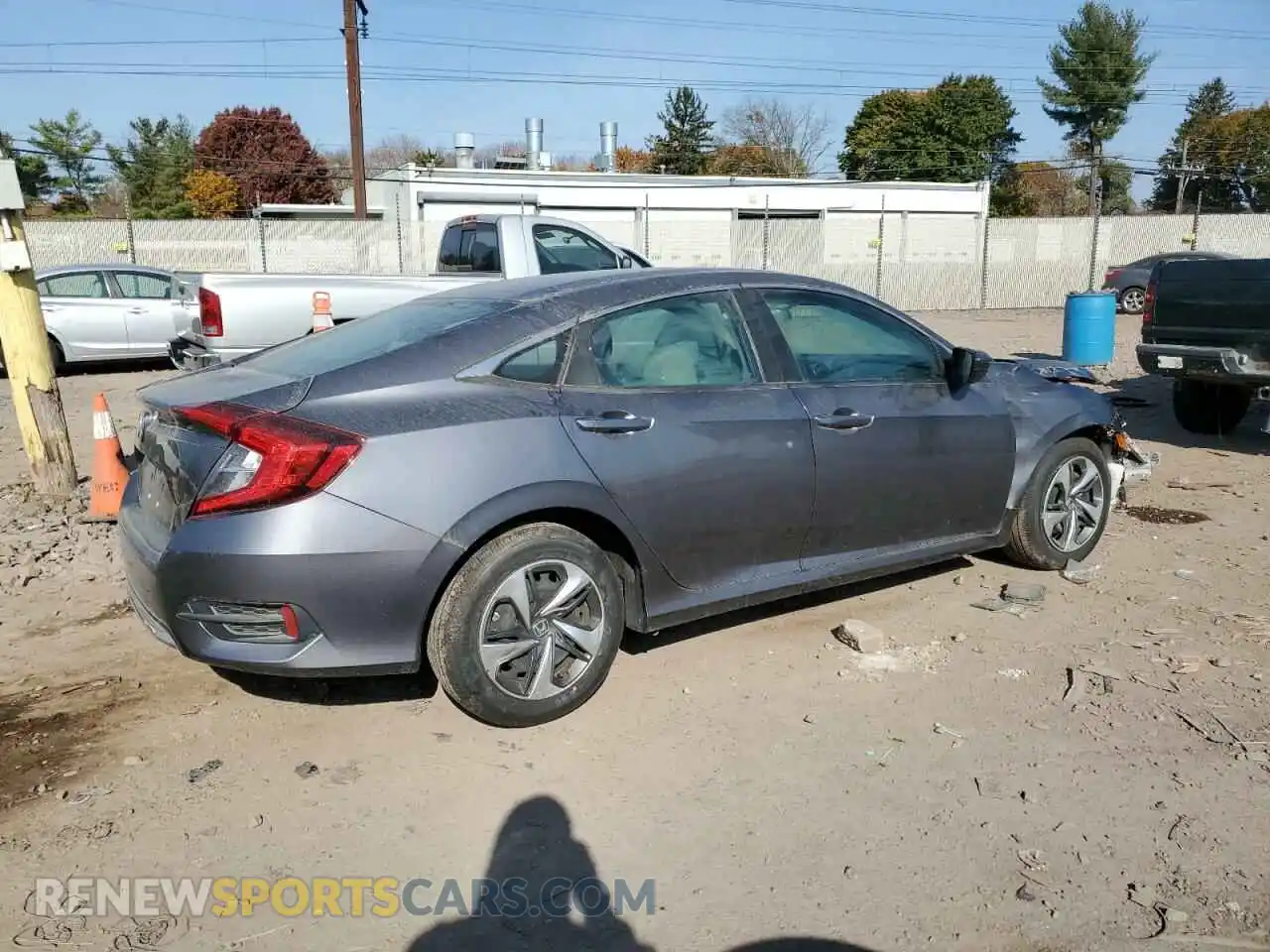3 Photograph of a damaged car 2HGFC2F65MH516897 HONDA CIVIC 2021