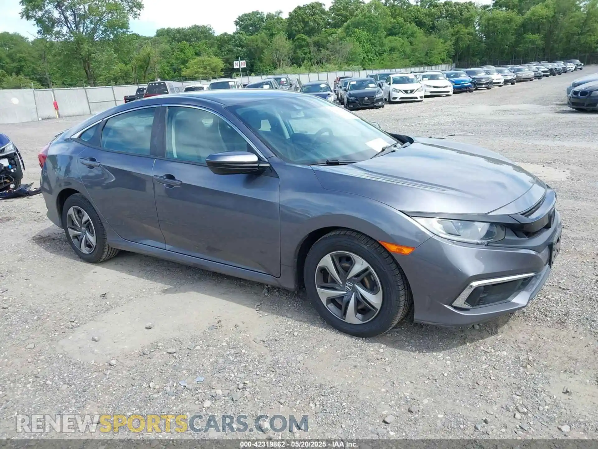 1 Photograph of a damaged car 2HGFC2F65MH525423 HONDA CIVIC 2021