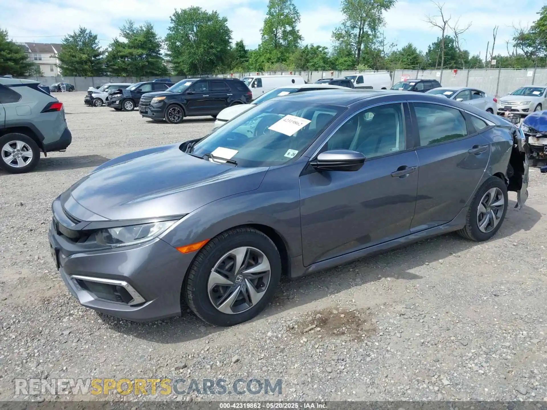 2 Photograph of a damaged car 2HGFC2F65MH525423 HONDA CIVIC 2021