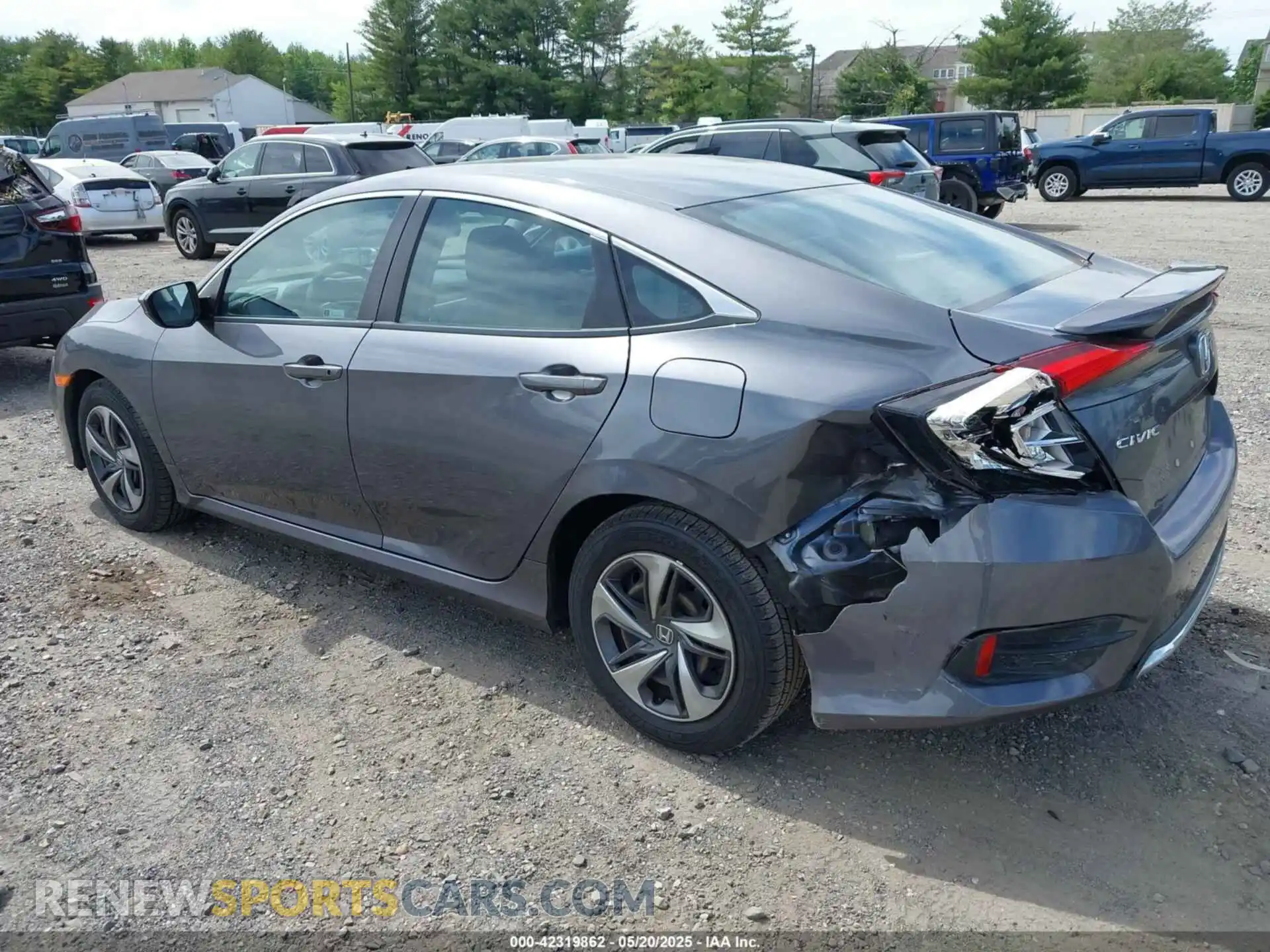 3 Photograph of a damaged car 2HGFC2F65MH525423 HONDA CIVIC 2021