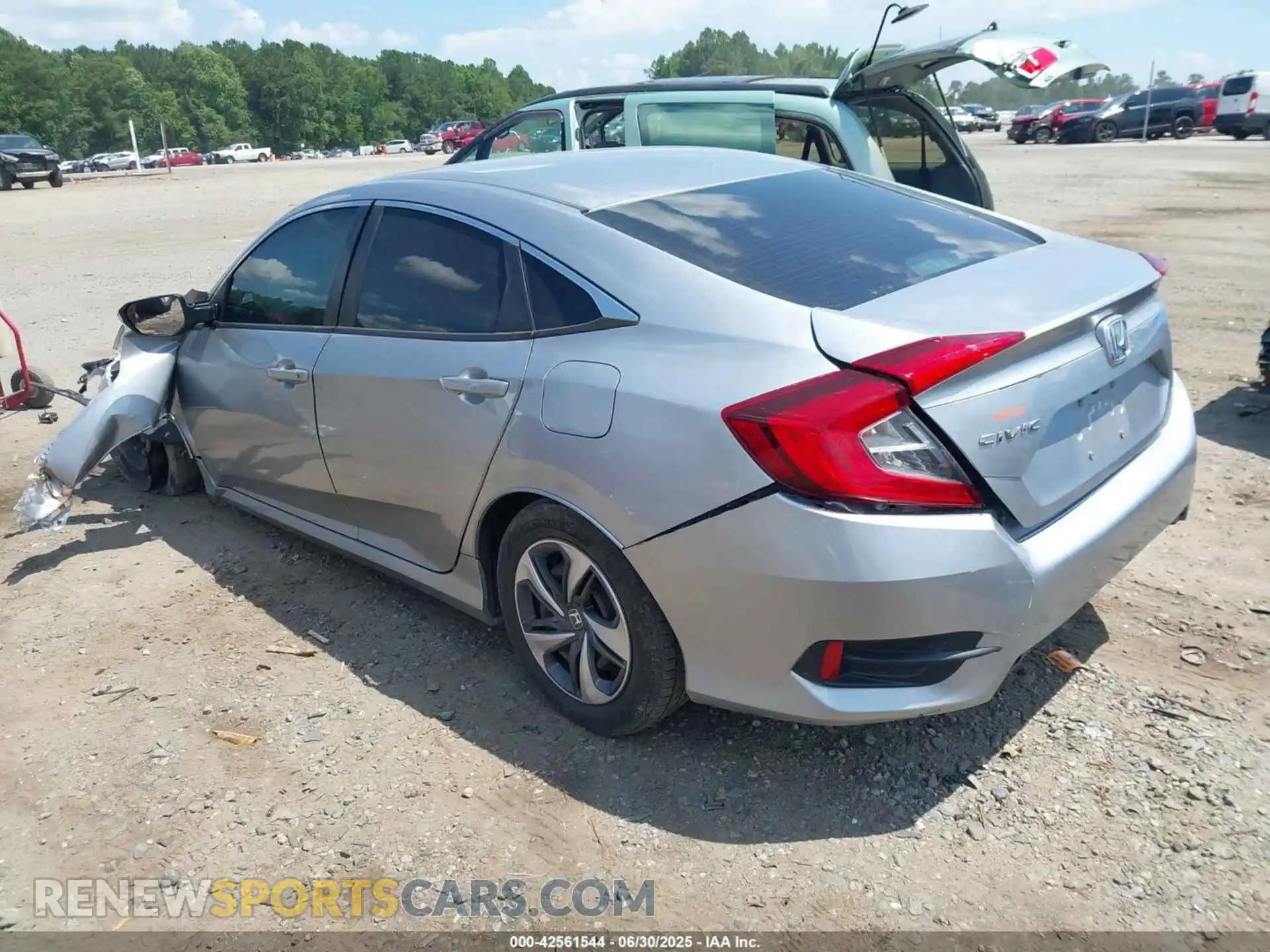 3 fotografías del automóvil dañado 2HGFC2F65MH529715 HONDA CIVIC 2021
