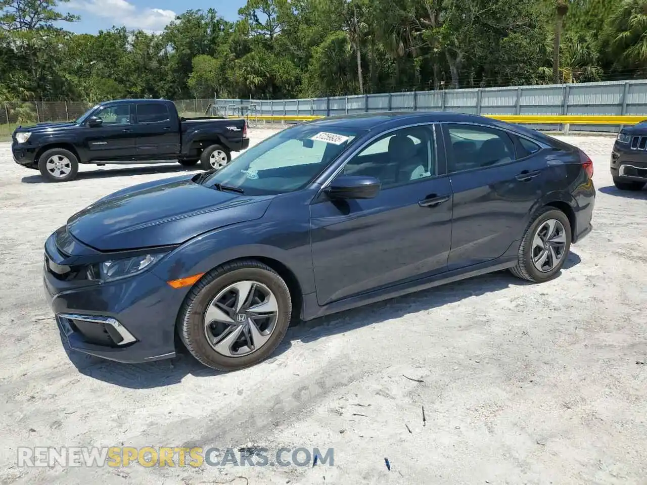 1 Photograph of a damaged car 2HGFC2F65MH532128 HONDA CIVIC 2021