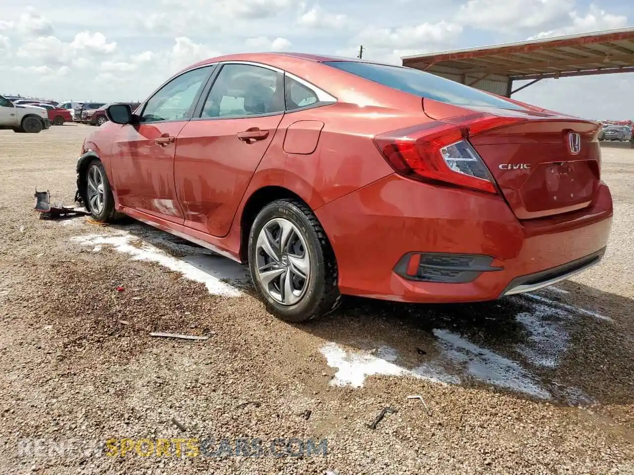 2 Photograph of a damaged car 2HGFC2F65MH537782 HONDA CIVIC 2021