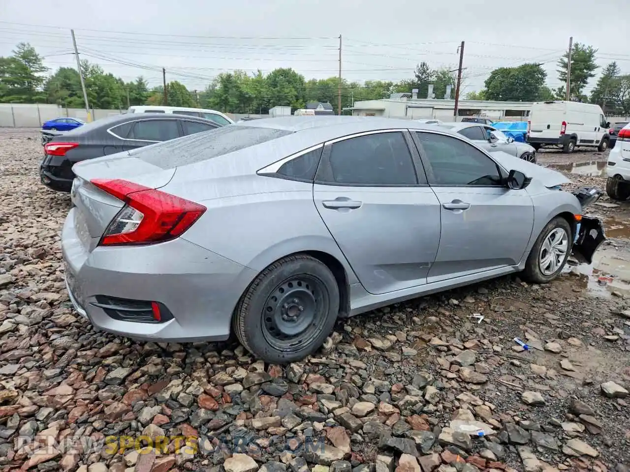 3 Фотография поврежденного автомобиля 2HGFC2F65MH539287 HONDA CIVIC 2021
