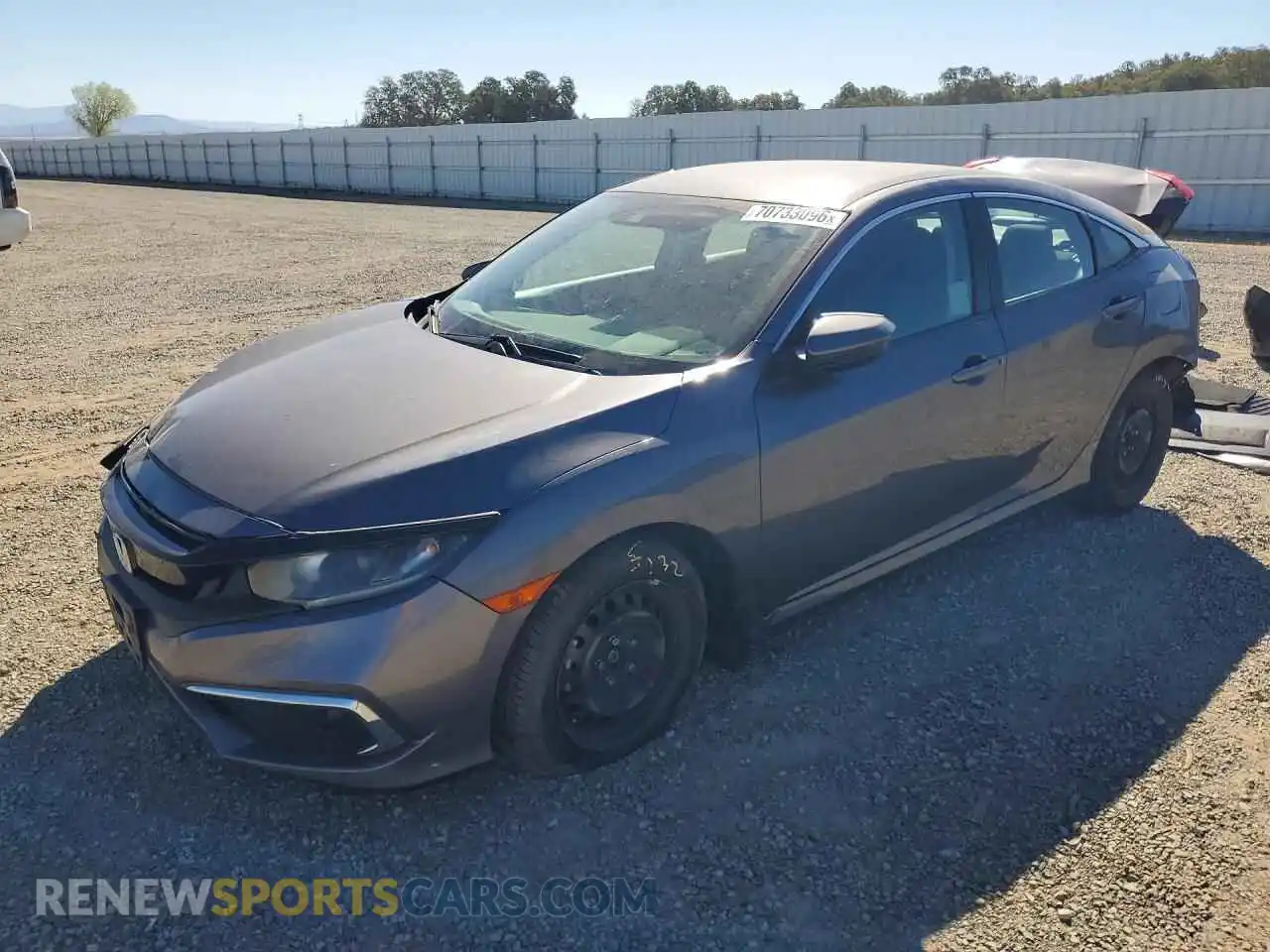 1 fotografías del automóvil dañado 2HGFC2F65MH542948 HONDA CIVIC 2021
