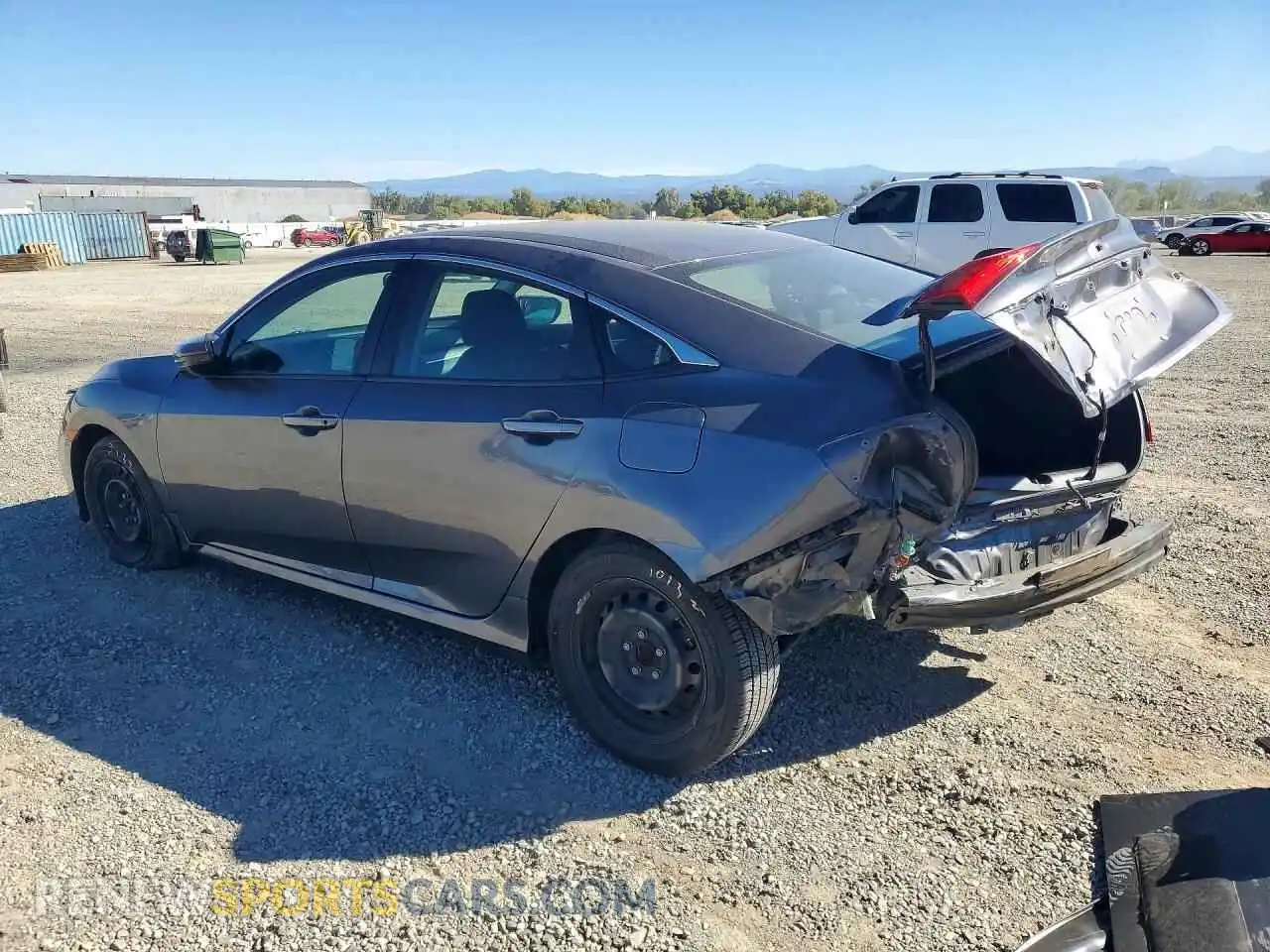 2 fotografías del automóvil dañado 2HGFC2F65MH542948 HONDA CIVIC 2021