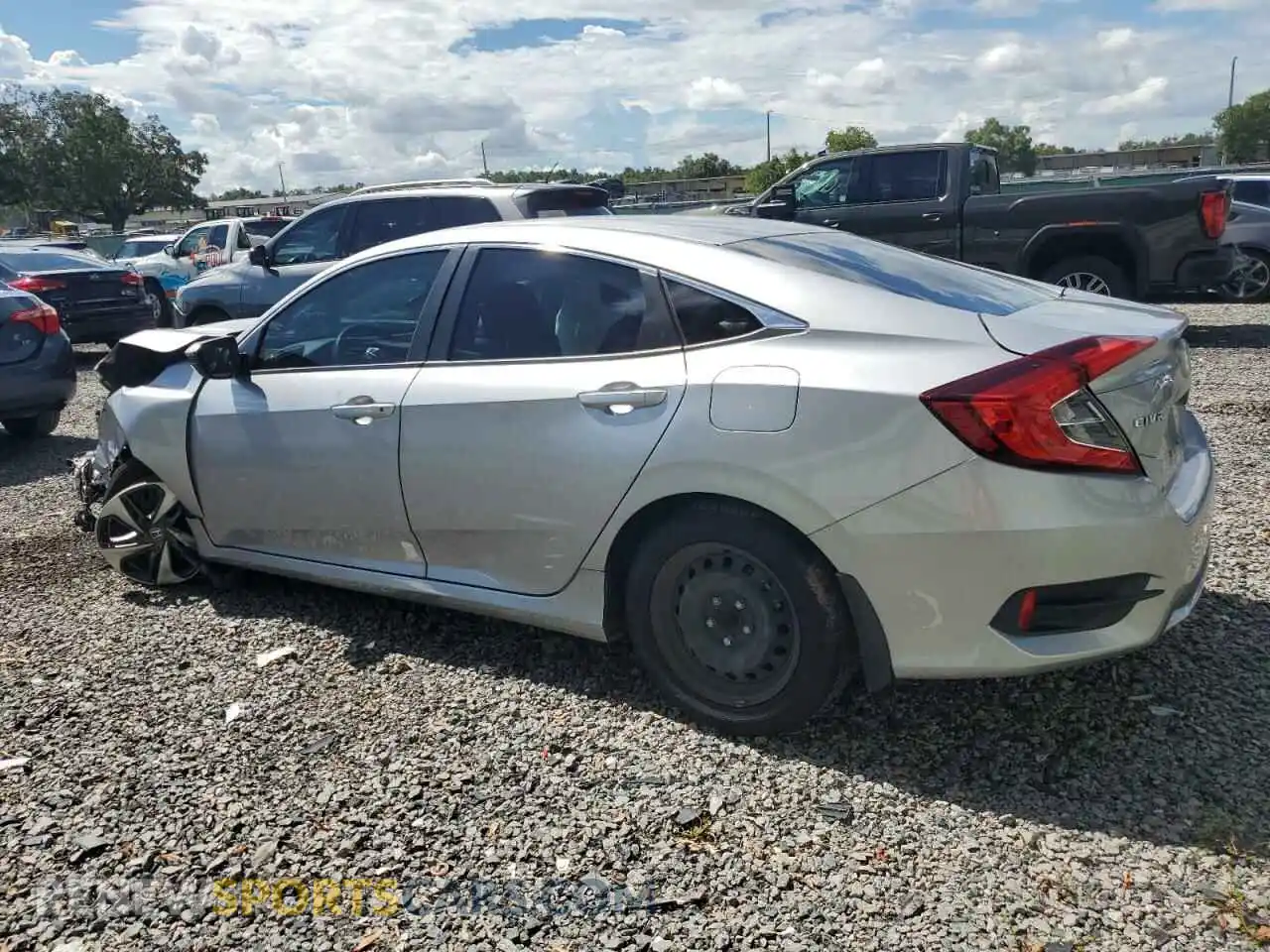 2 Photograph of a damaged car 2HGFC2F65MH549835 HONDA CIVIC 2021