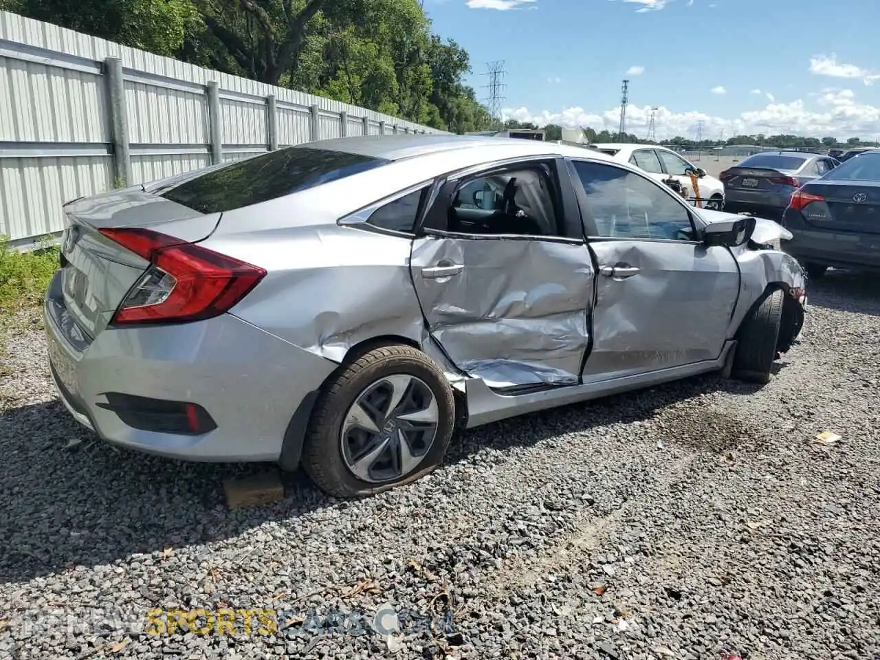 3 Photograph of a damaged car 2HGFC2F65MH549835 HONDA CIVIC 2021