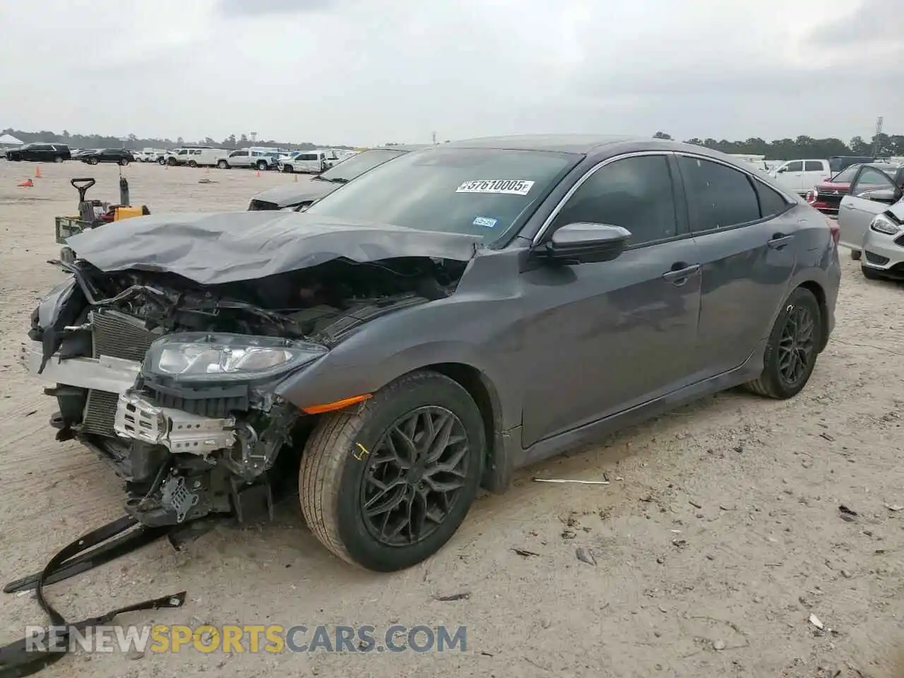 1 Photograph of a damaged car 2HGFC2F65MH556428 HONDA CIVIC 2021