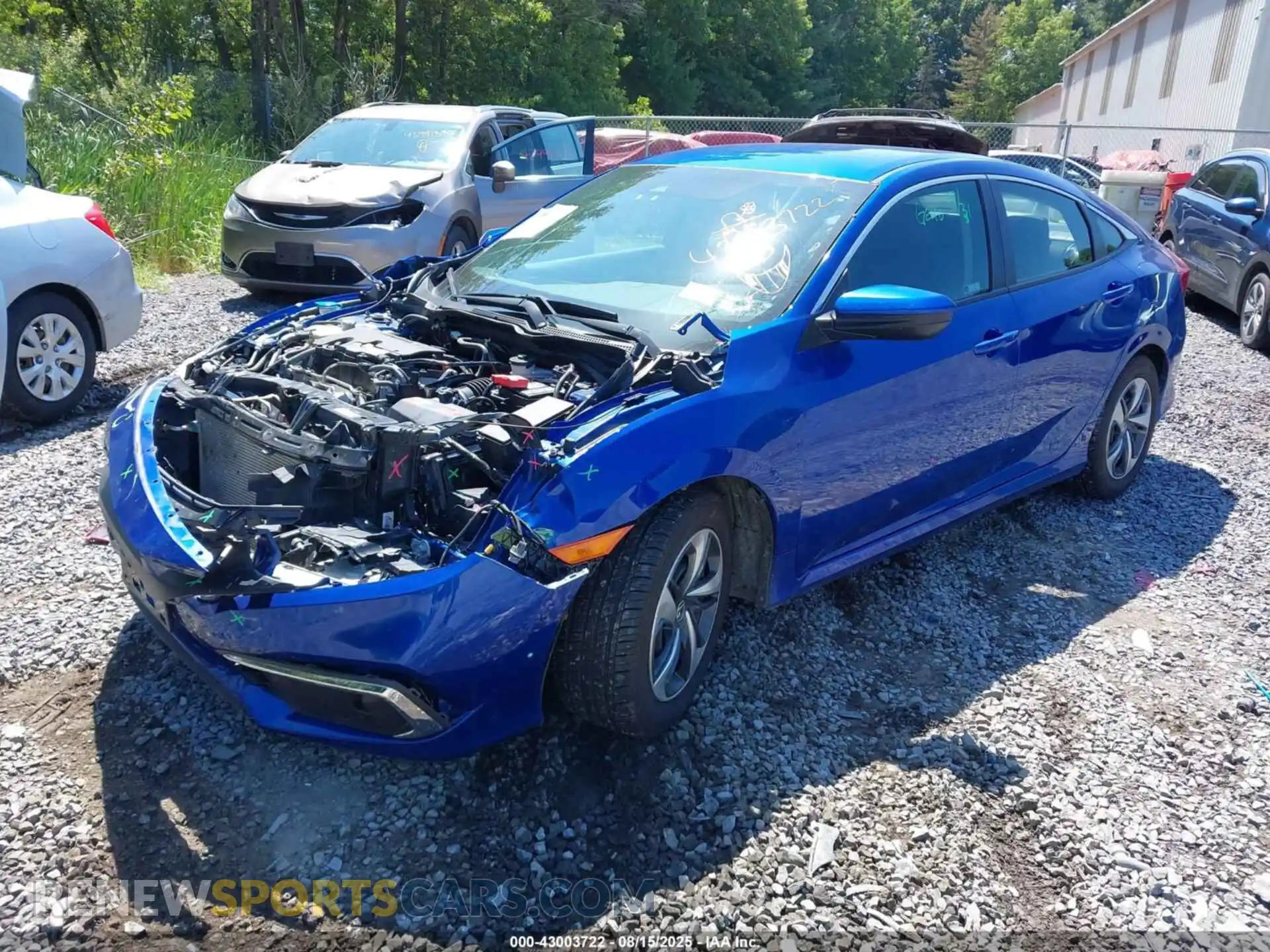 2 Photograph of a damaged car 2HGFC2F65MH559913 HONDA CIVIC 2021