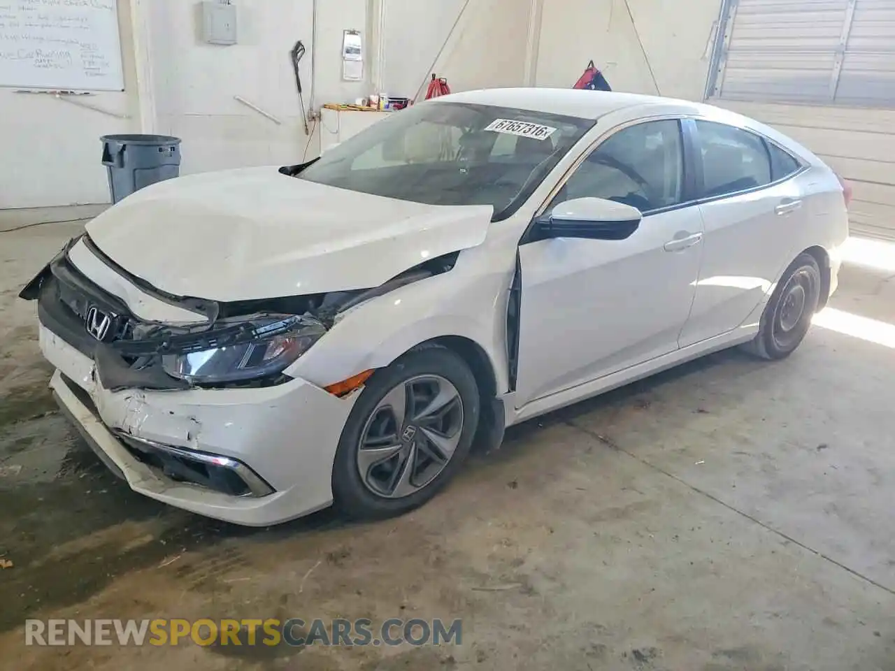 1 fotografías del automóvil dañado 2HGFC2F66MH509280 HONDA CIVIC 2021