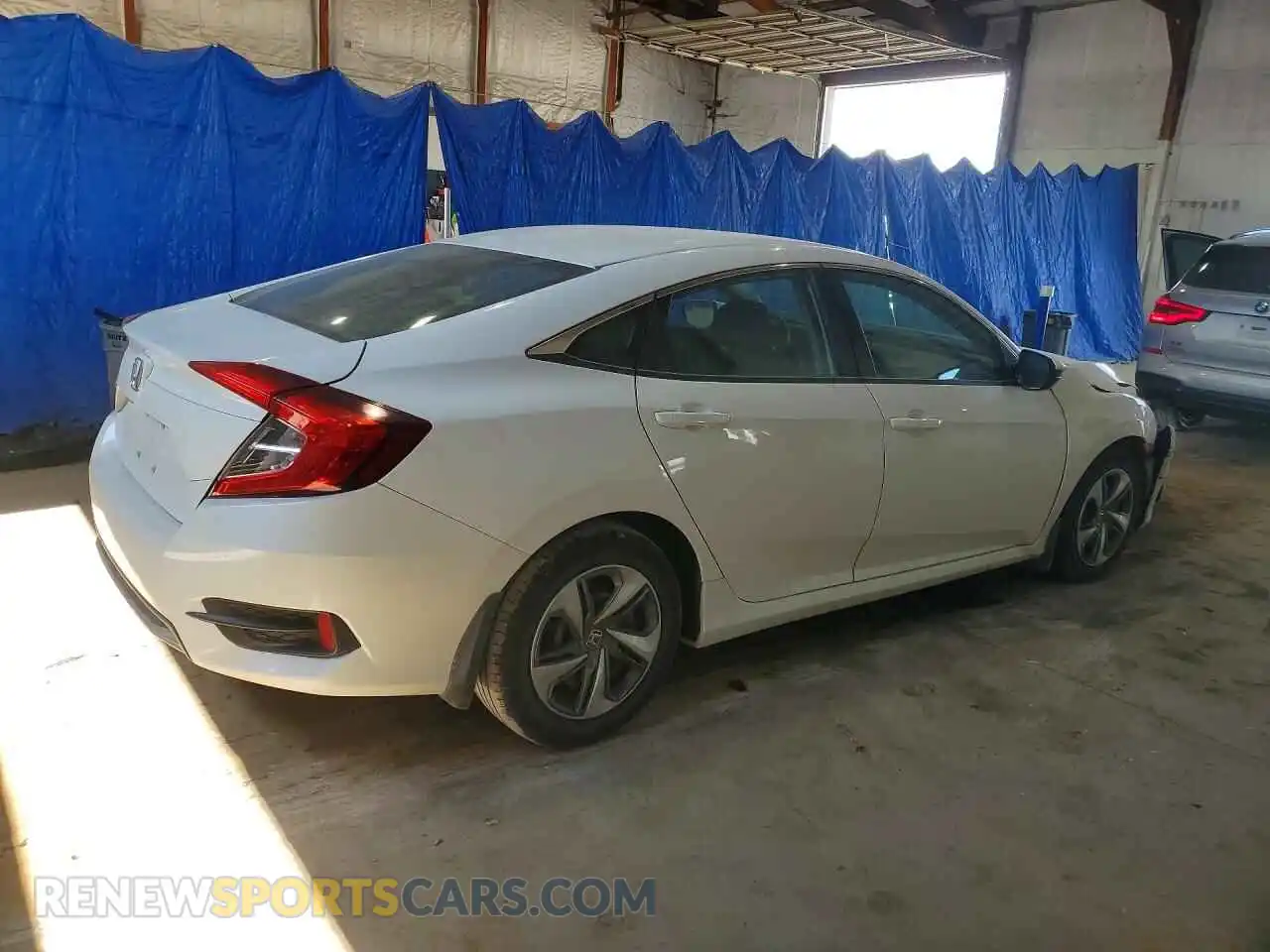 3 fotografías del automóvil dañado 2HGFC2F66MH509280 HONDA CIVIC 2021