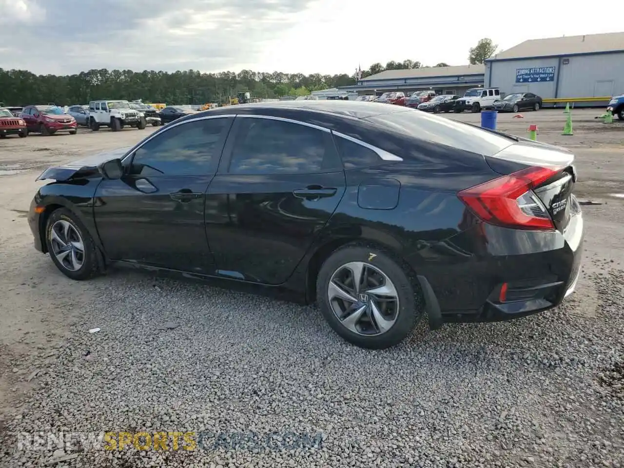 2 Photograph of a damaged car 2HGFC2F66MH519453 HONDA CIVIC 2021