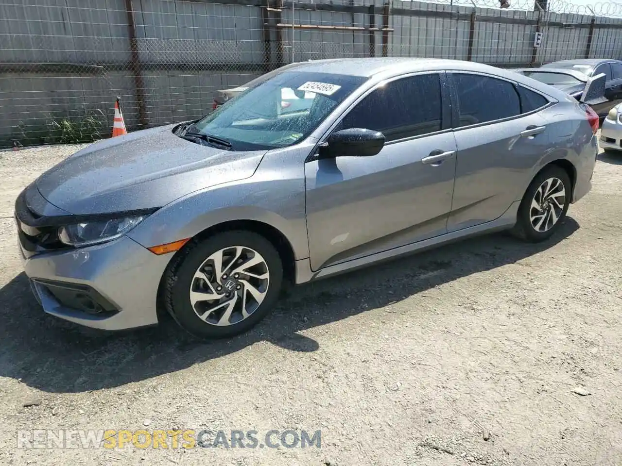 1 Photograph of a damaged car 2HGFC2F66MH525849 HONDA CIVIC 2021